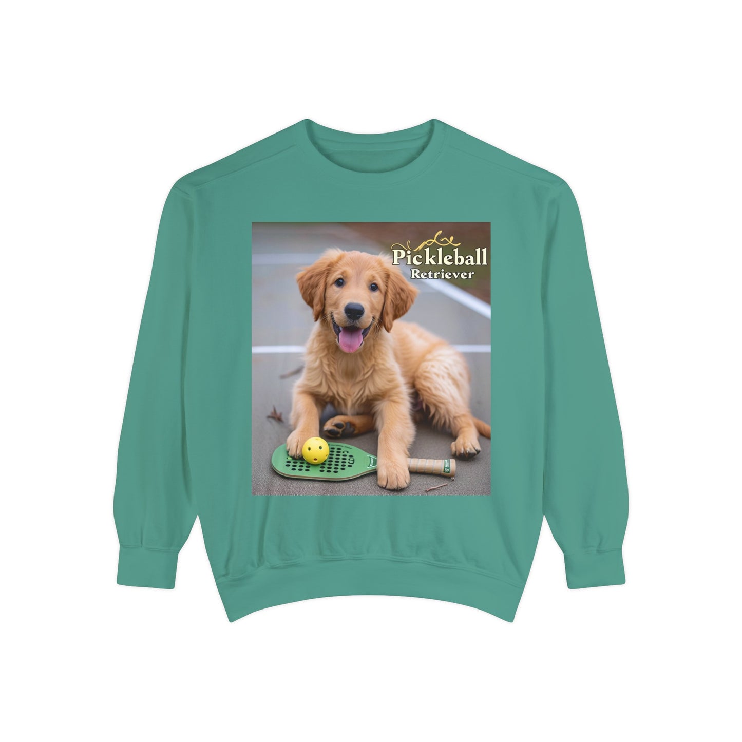 Pickleball Pup Partner – Unisex Cozy Sweatshirt