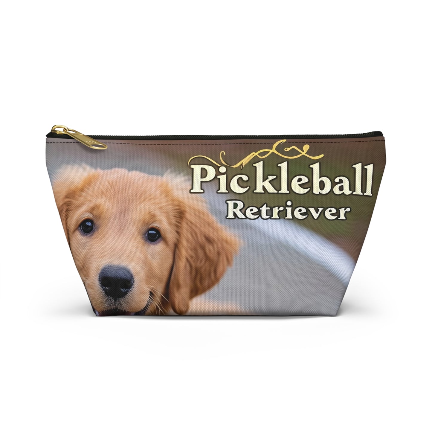 Pickleball Pup Partner T-Bottom Pouch