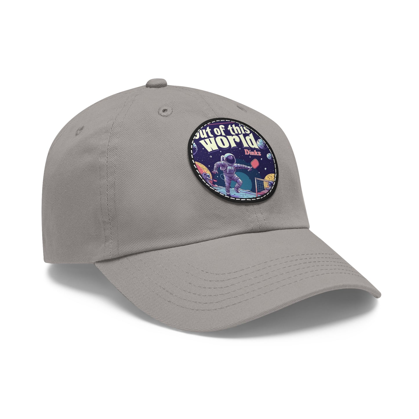 Galactic Game Point Leather Patch Hat