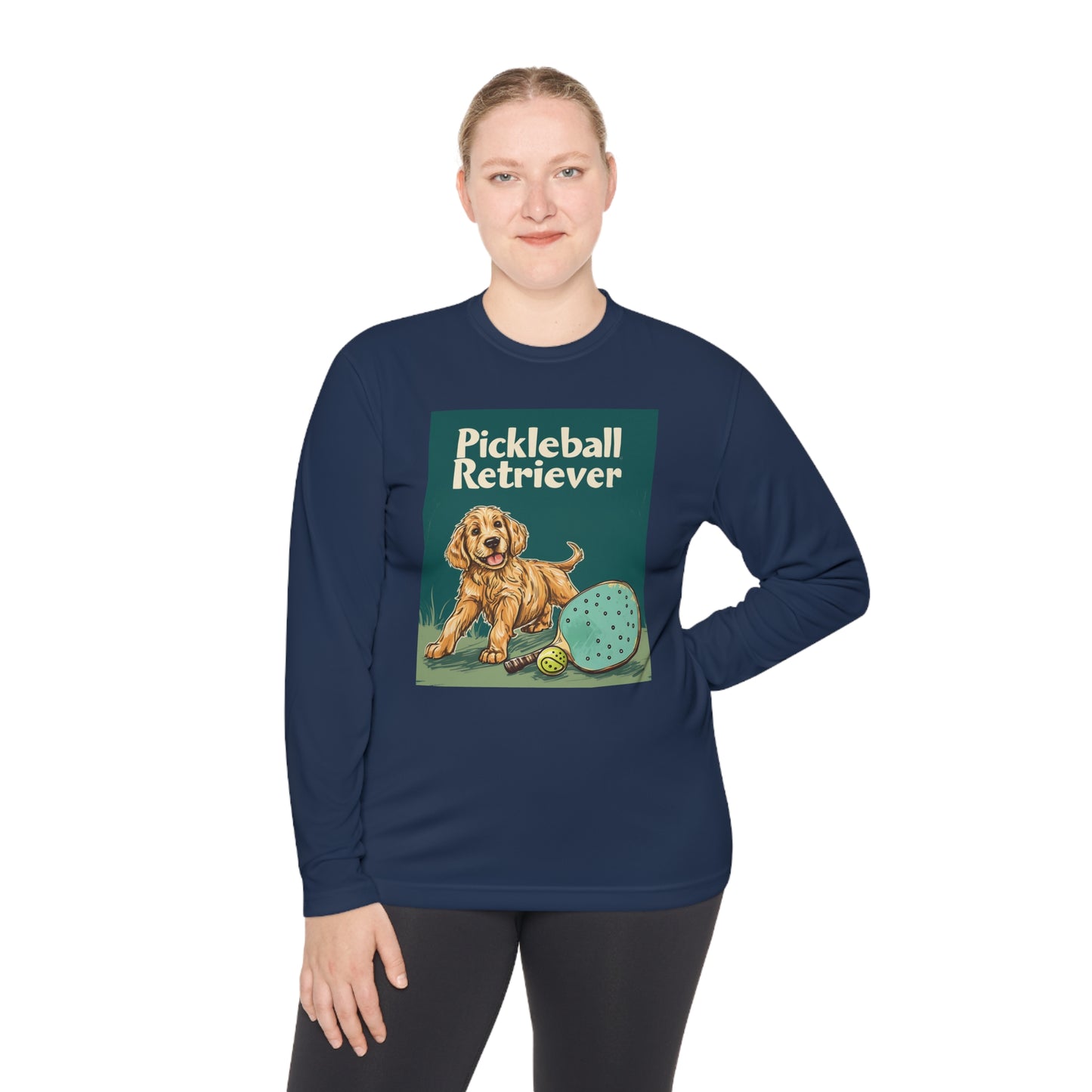 Pickleball Retriever Performance – Unisex UV Protective Pickleball Long Sleeve Tee