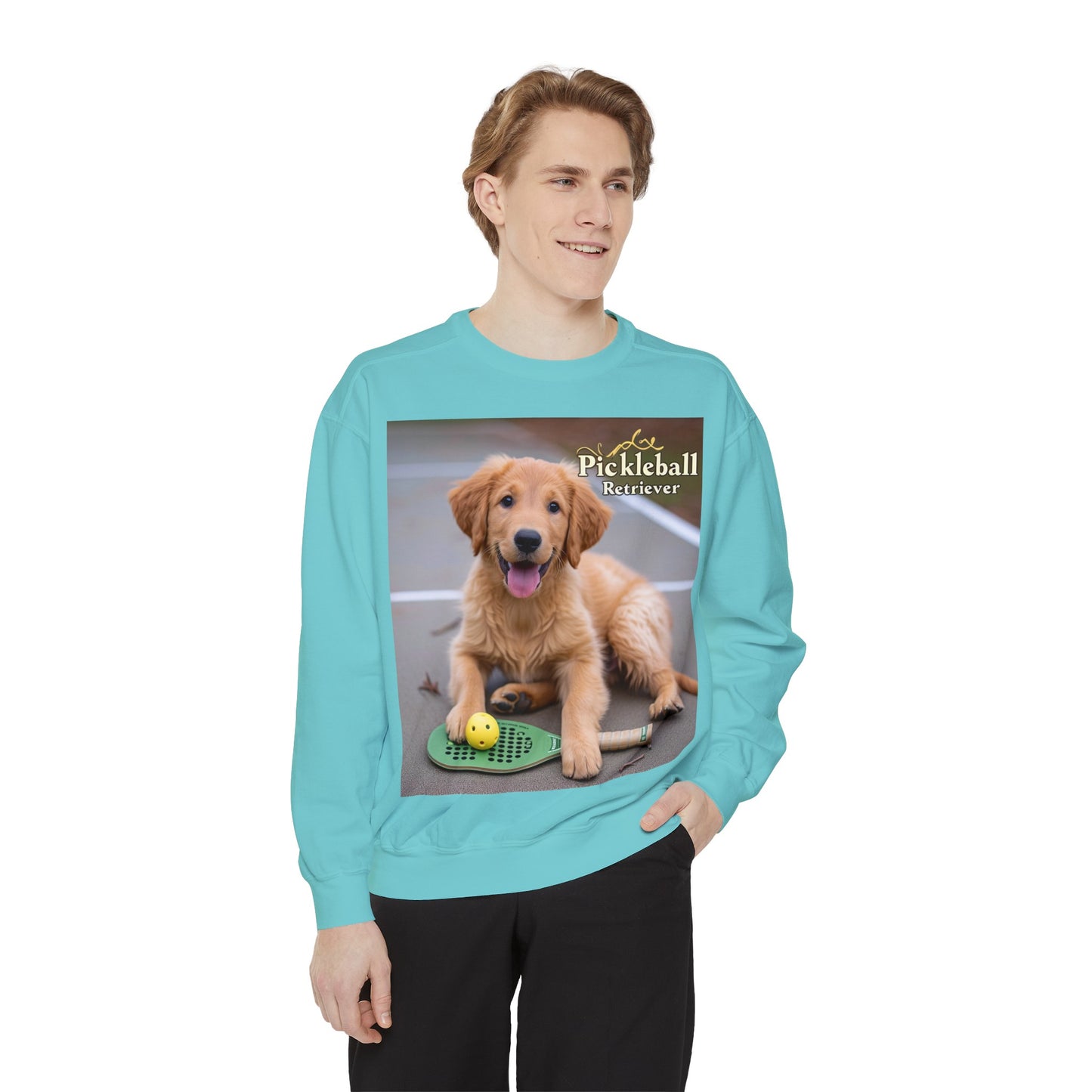 Pickleball Pup Partner – Unisex Cozy Sweatshirt