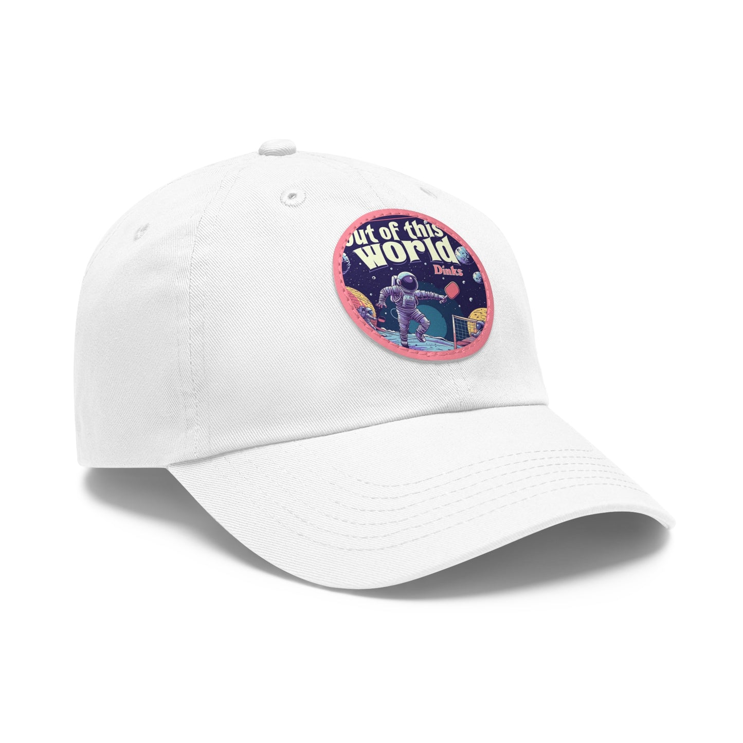 Galactic Game Point Leather Patch Hat