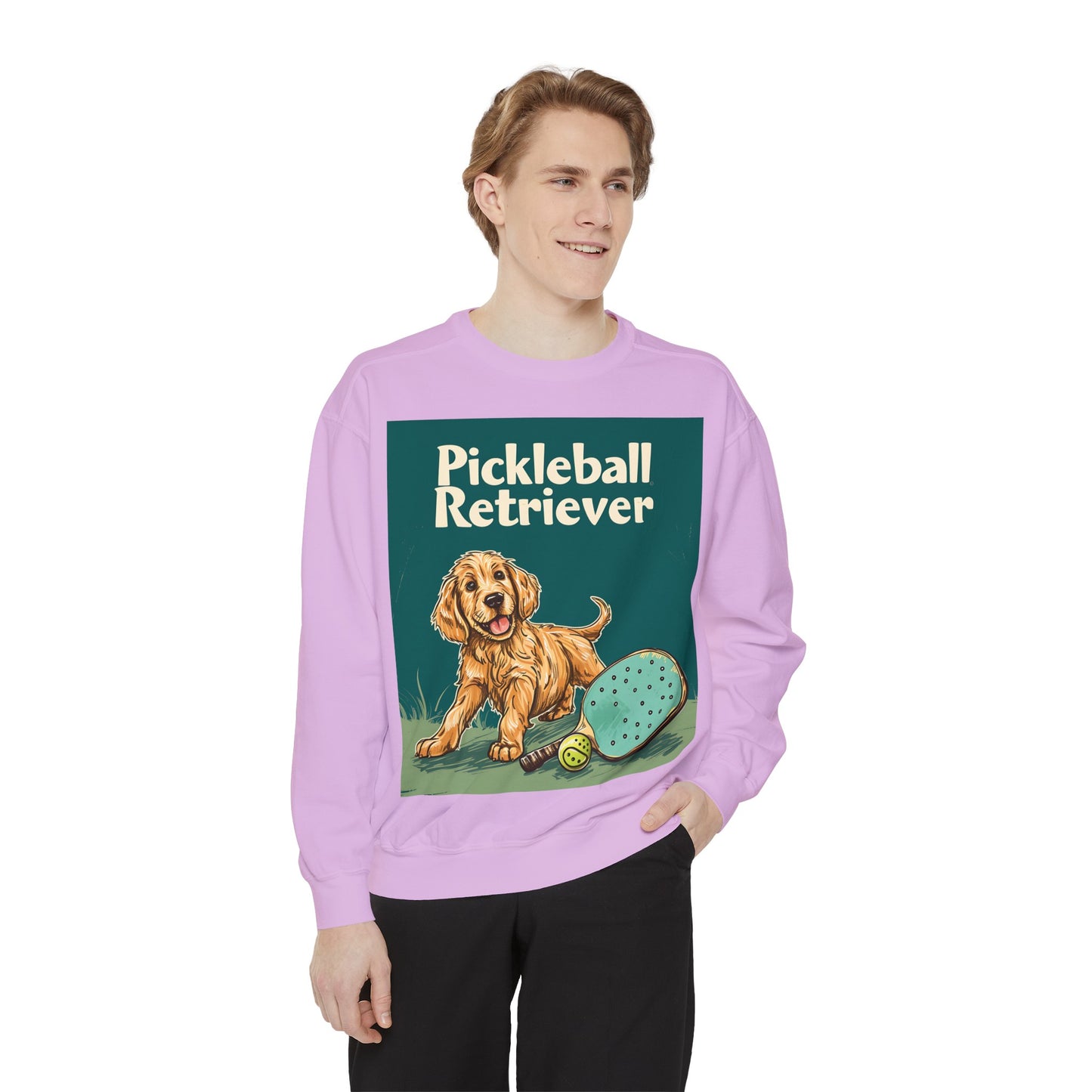 Pickleball Retriever – Unisex Cozy Pickleball Sweatshirt