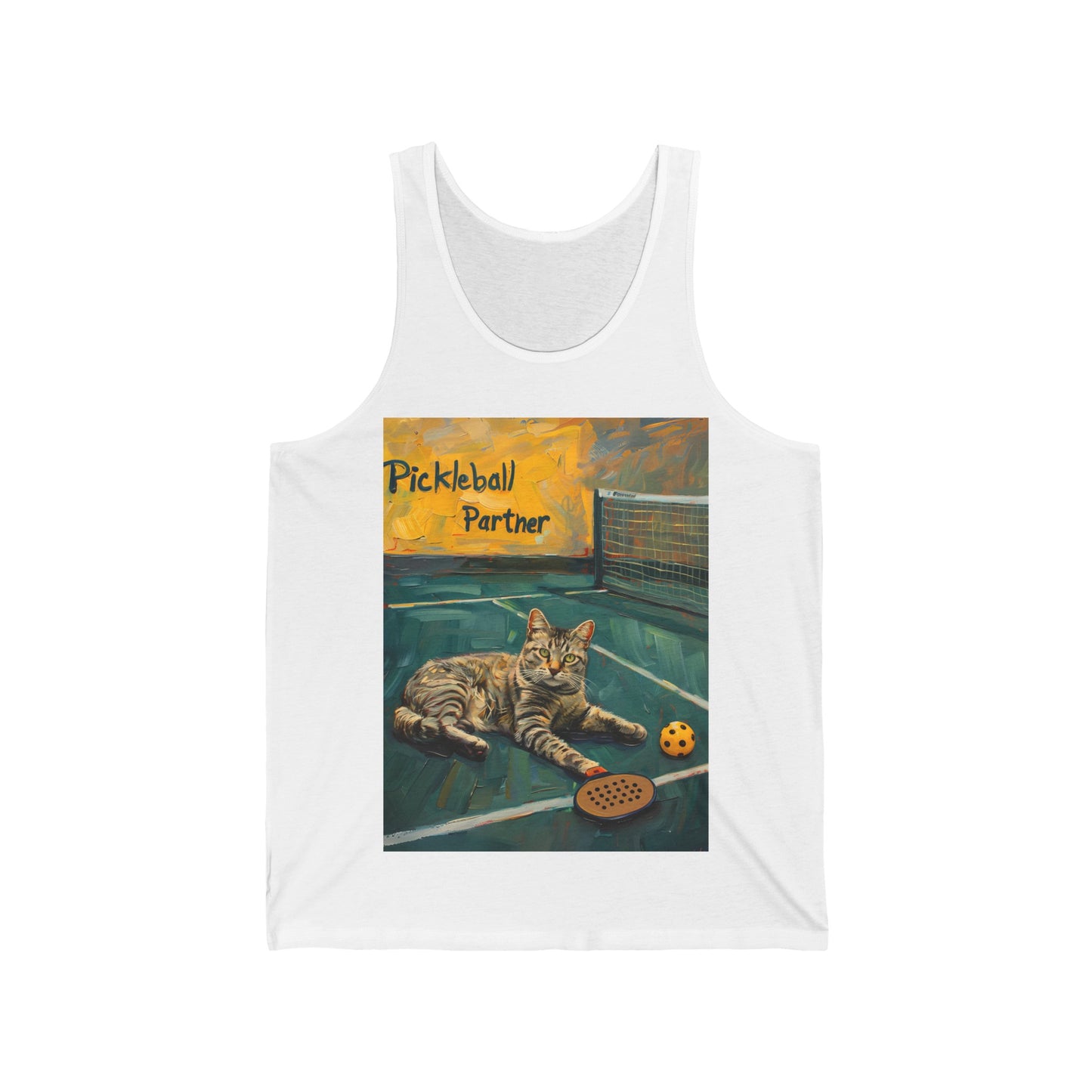 Pickleball Partner Unisex Jersey Tank