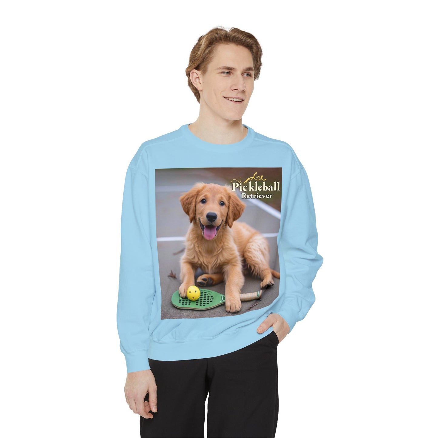 Pickleball Pup Partner – Unisex Cozy Sweatshirt