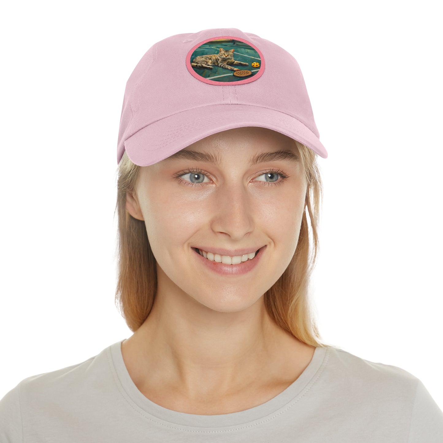 Pickleball Partner Leather Patch Hat