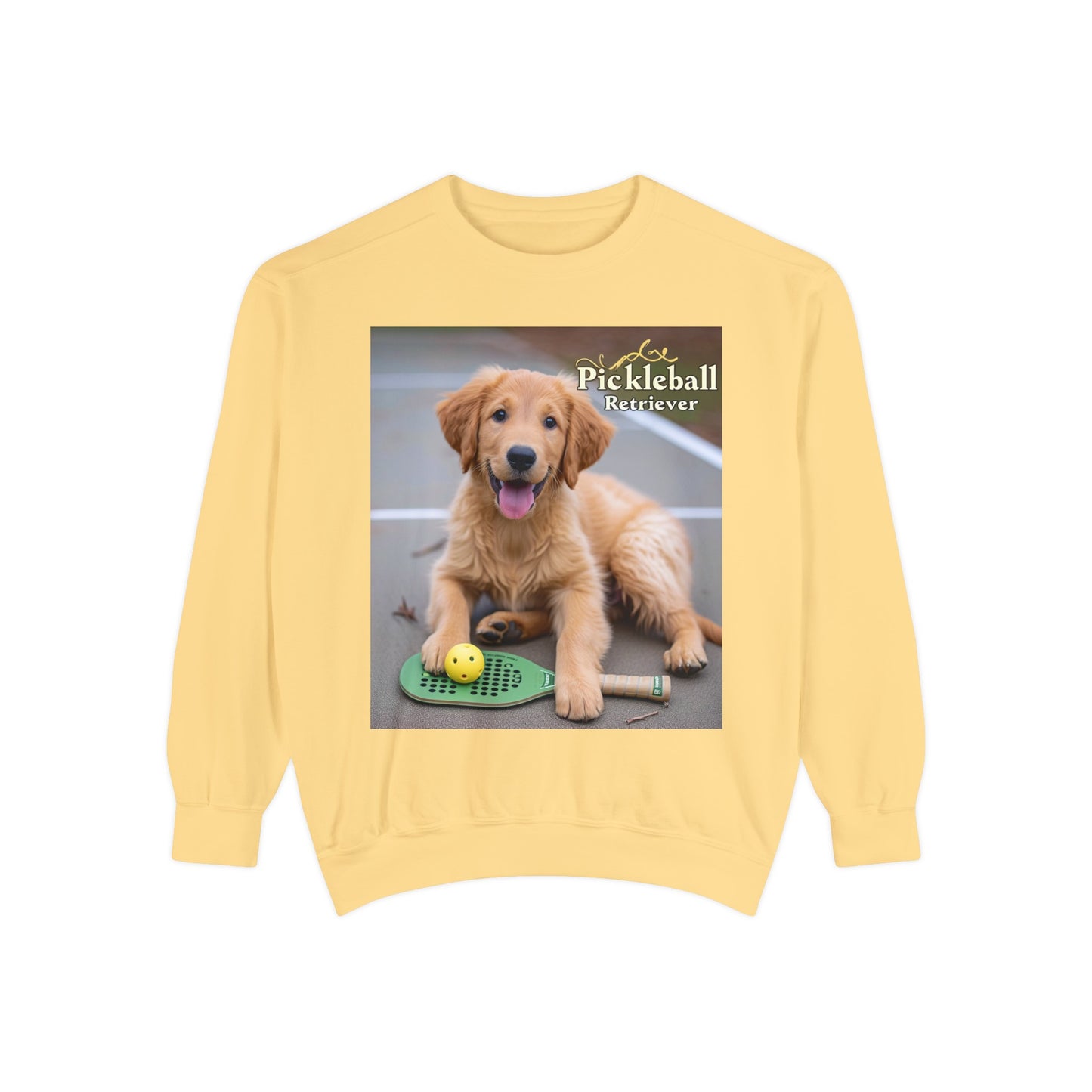 Pickleball Pup Partner – Unisex Cozy Sweatshirt