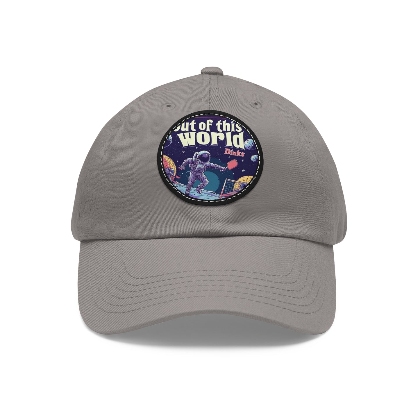 Galactic Game Point Leather Patch Hat