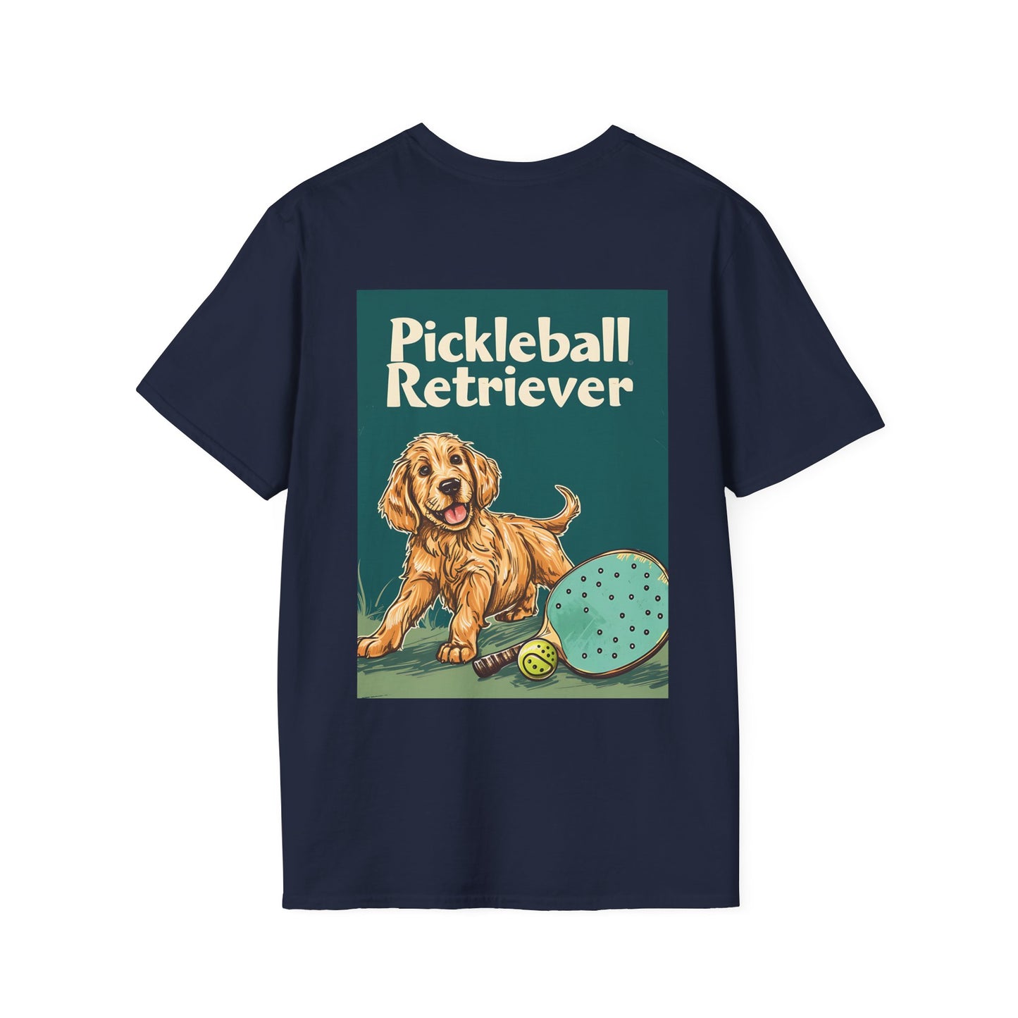 Classic Pickleball Retriever Comfort Tee – Unisex Soft-Style