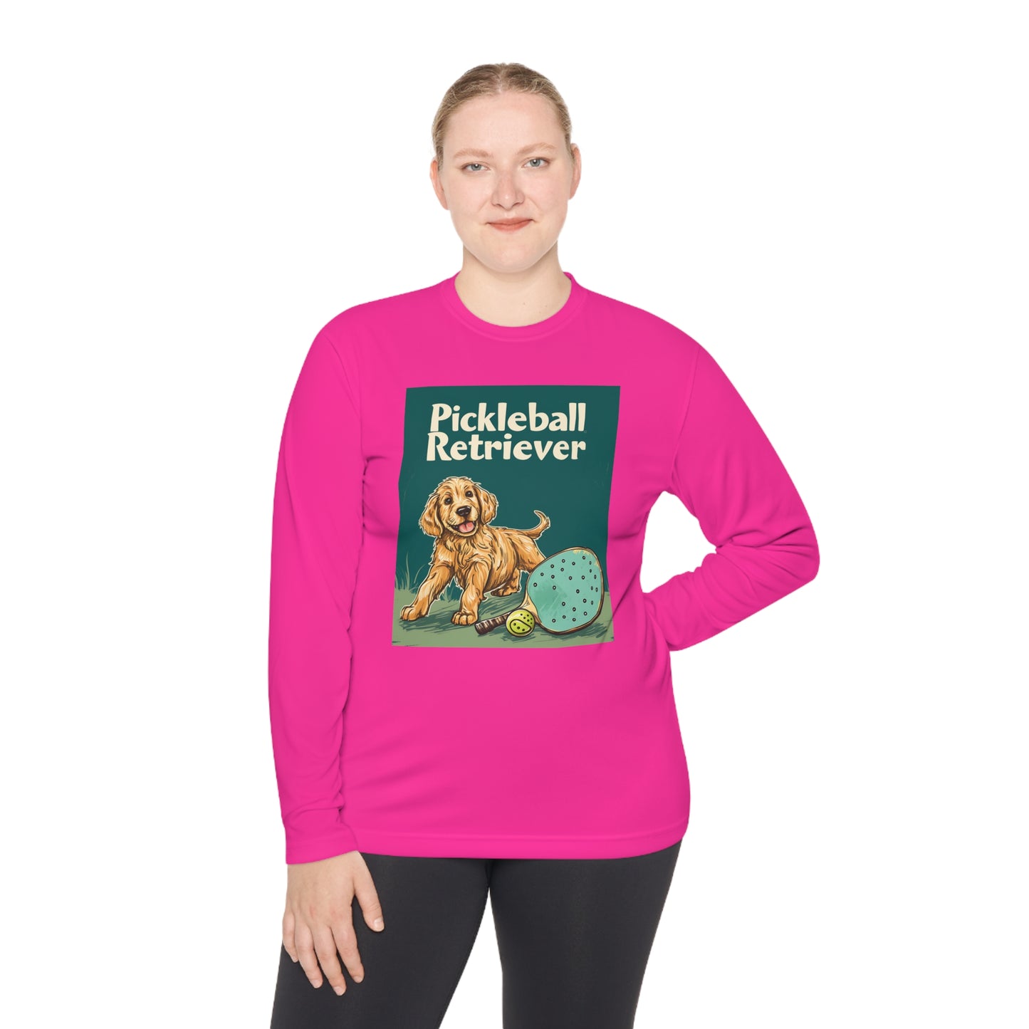 Pickleball Retriever Performance – Unisex UV Protective Pickleball Long Sleeve Tee