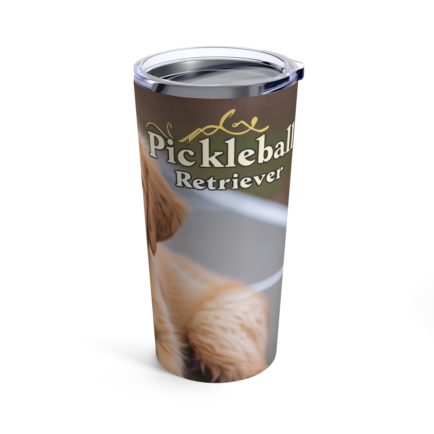 Pickleball Pup Partner Insulated Tumbler