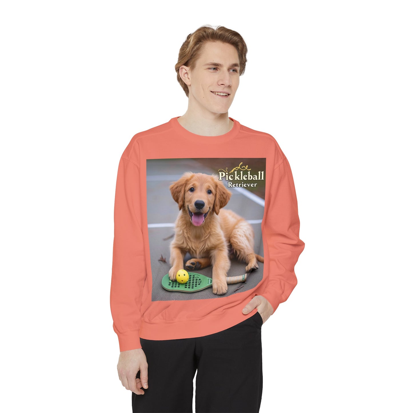 Pickleball Pup Partner – Unisex Cozy Sweatshirt