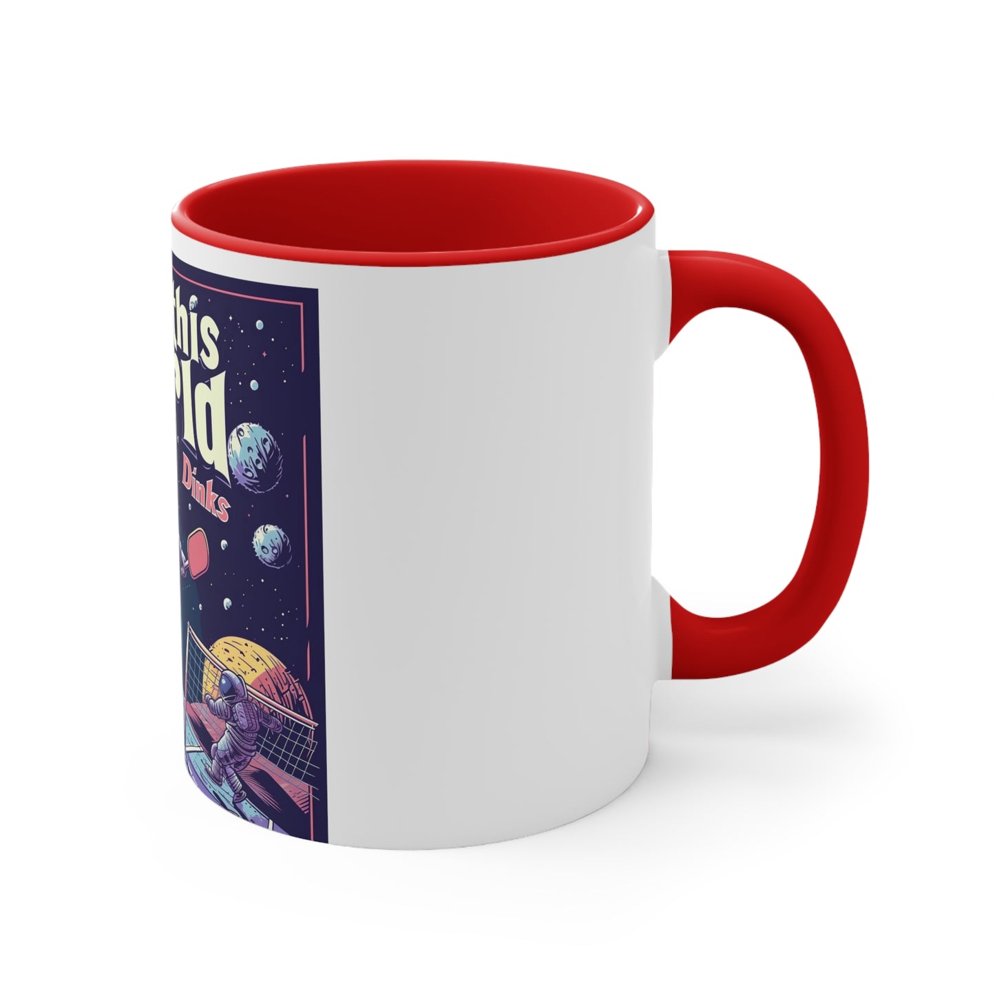 Galactic Game Point Accent Coffee Mug