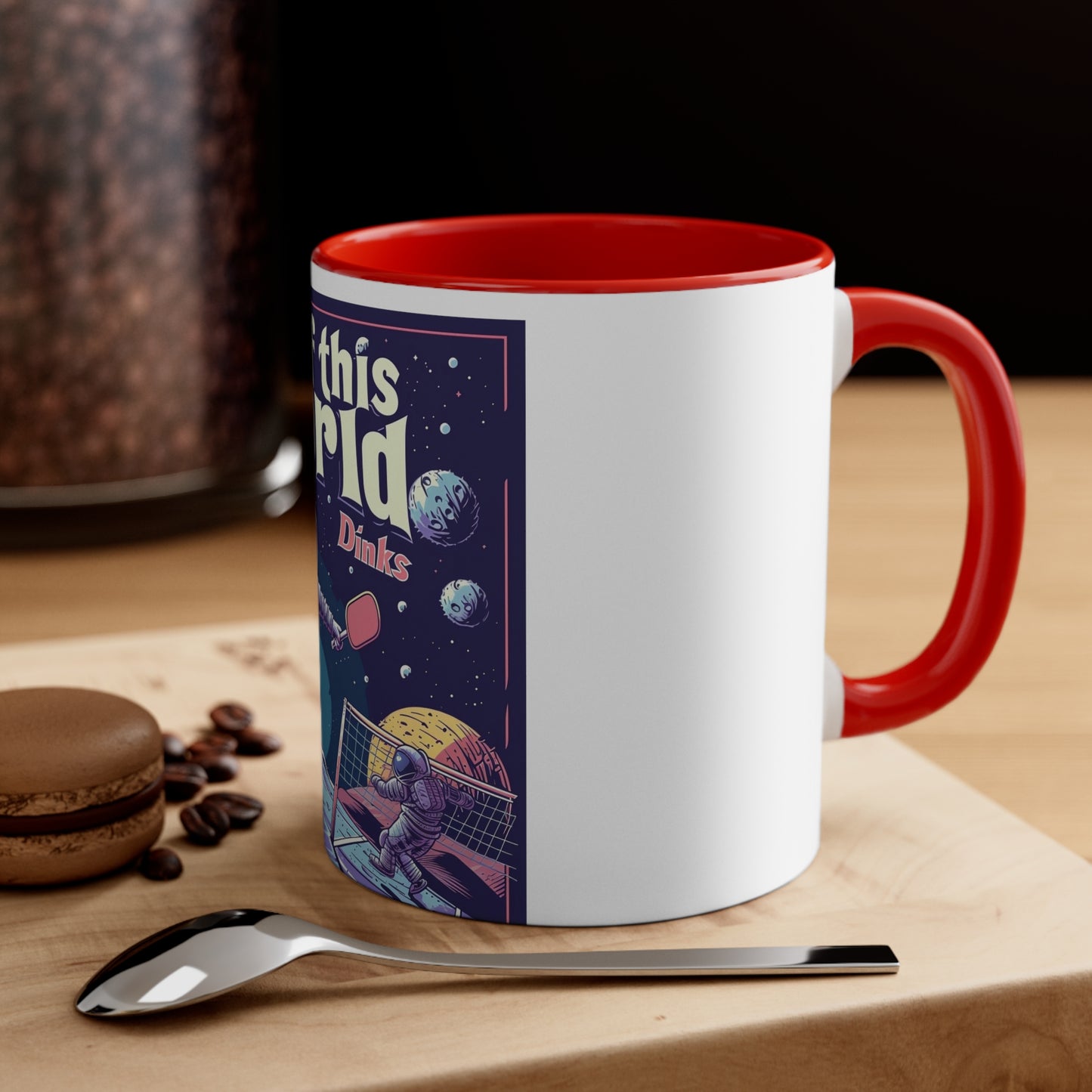 Galactic Game Point Accent Coffee Mug