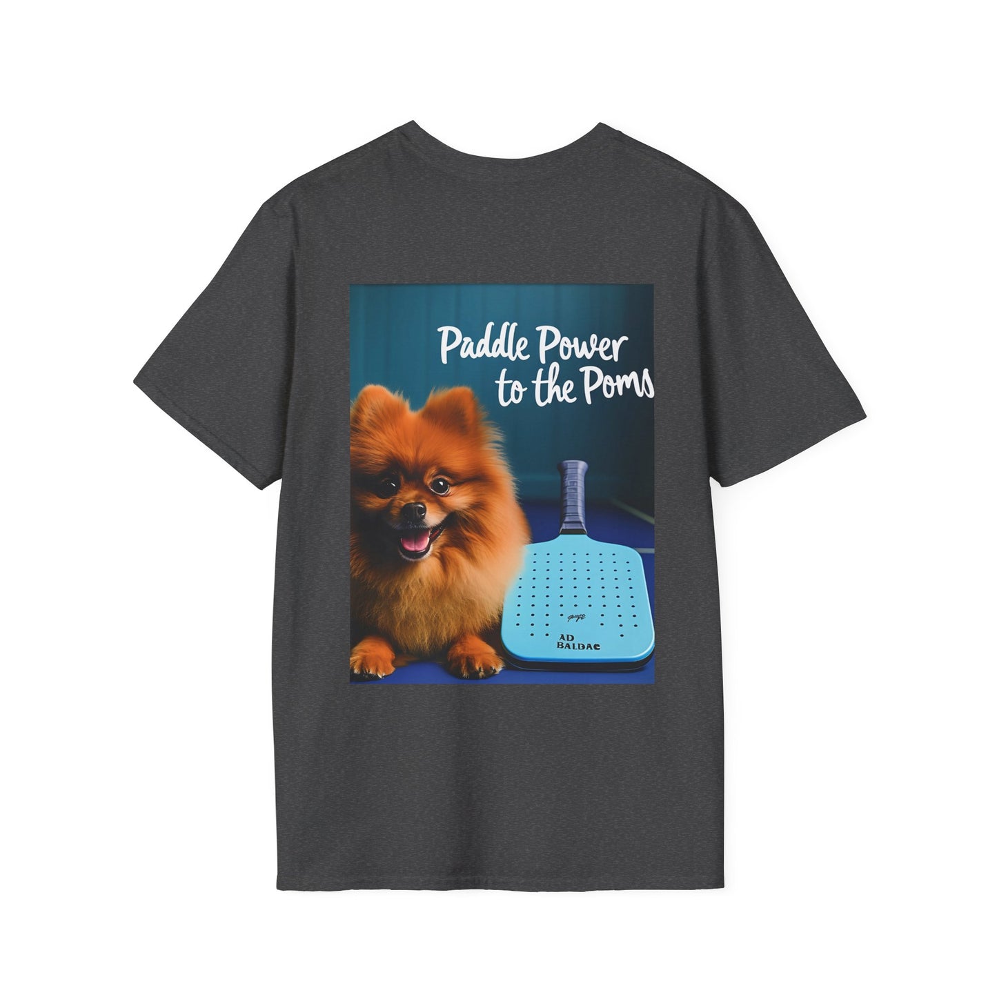 Classic Pomeranian Power Play Pickleball Tee - Unisex Comfort Fit