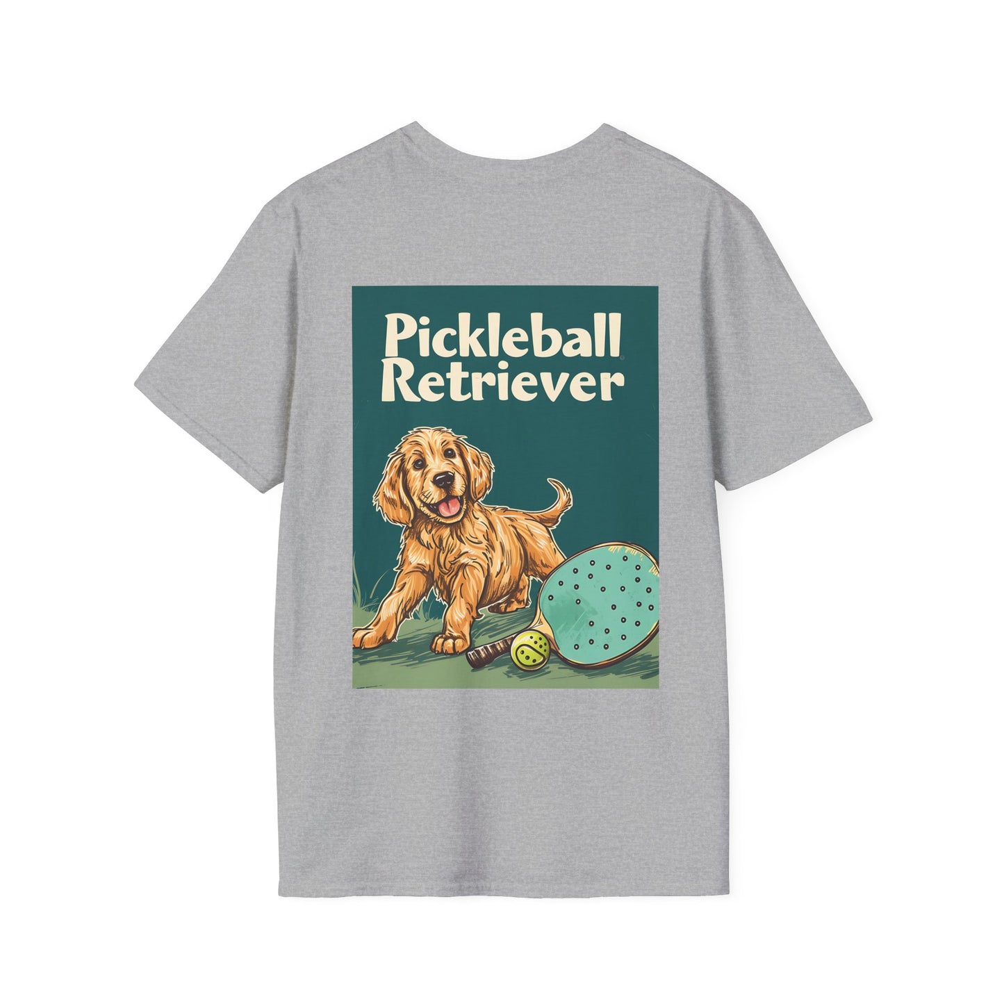 Classic Pickleball Retriever Comfort Tee – Unisex Soft-Style