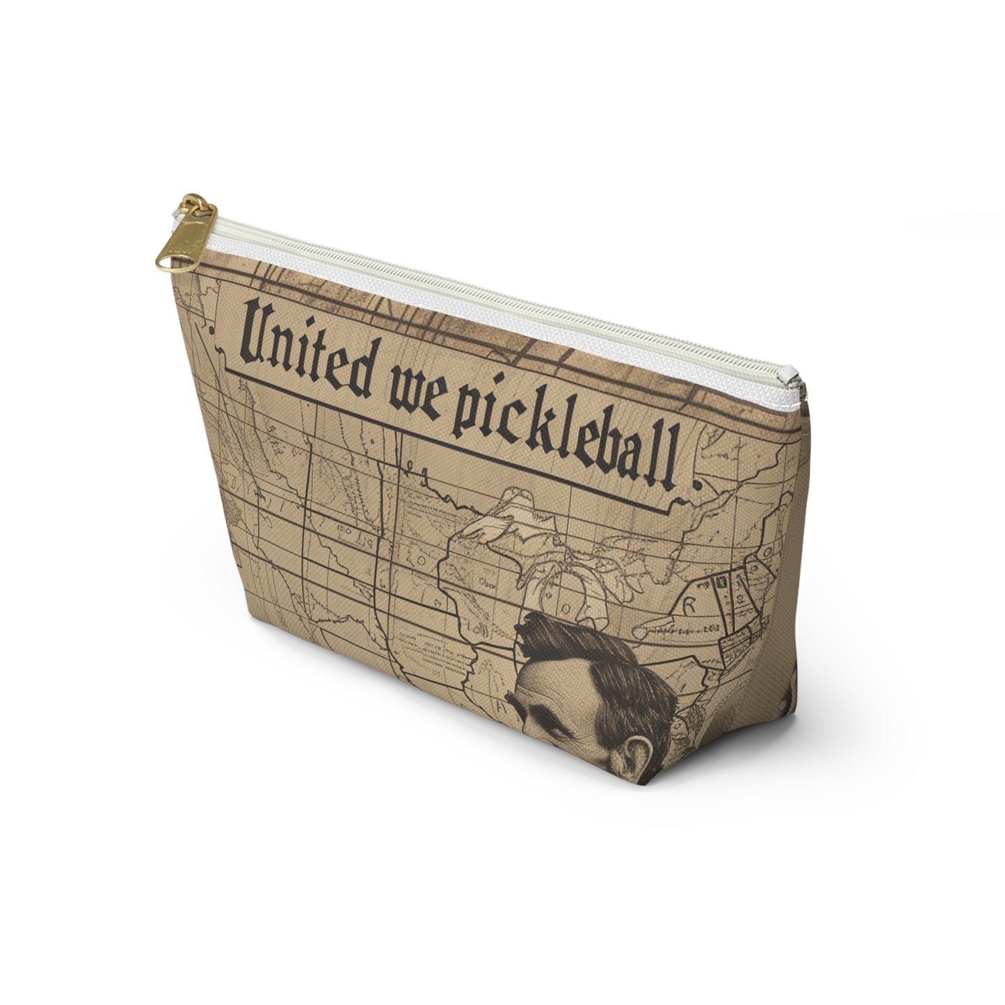 United We Pickleball T-Bottom Pouch