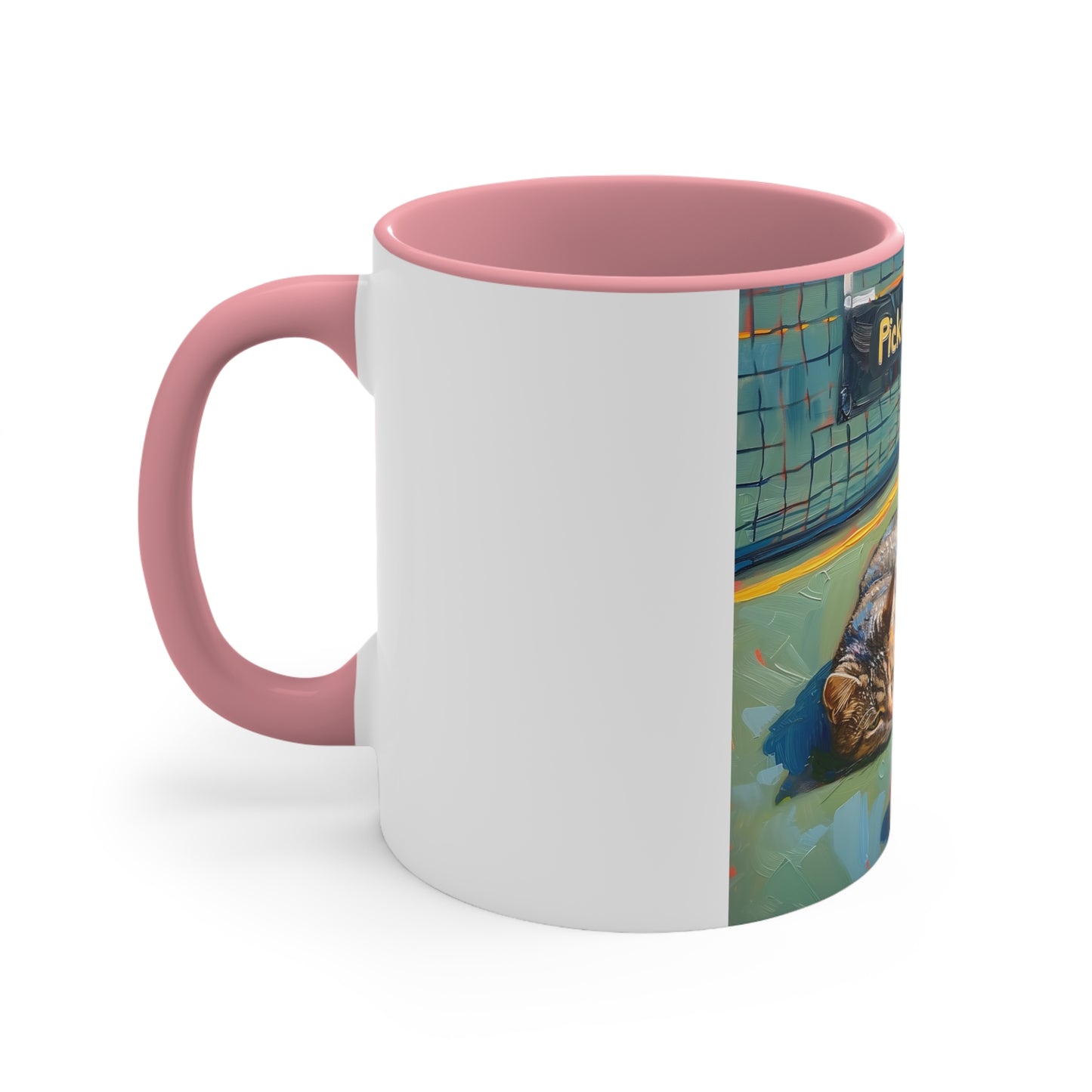 Court Conqueror Cat Accent Coffee Mug