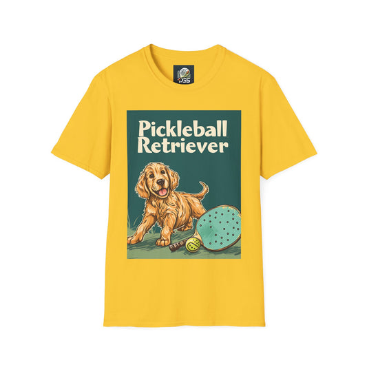 Pickleball Retriever Comfort Tee – Unisex Soft-Style