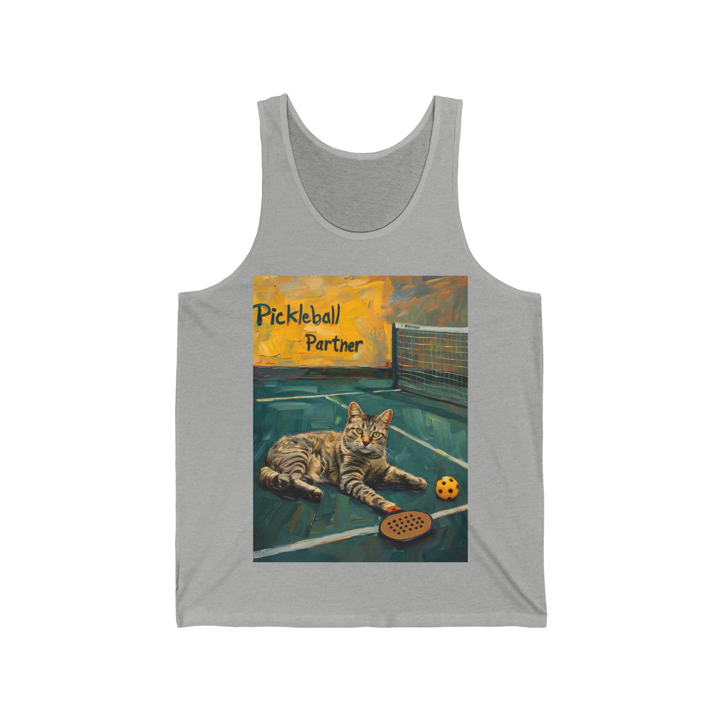 Pickleball Partner Unisex Jersey Tank