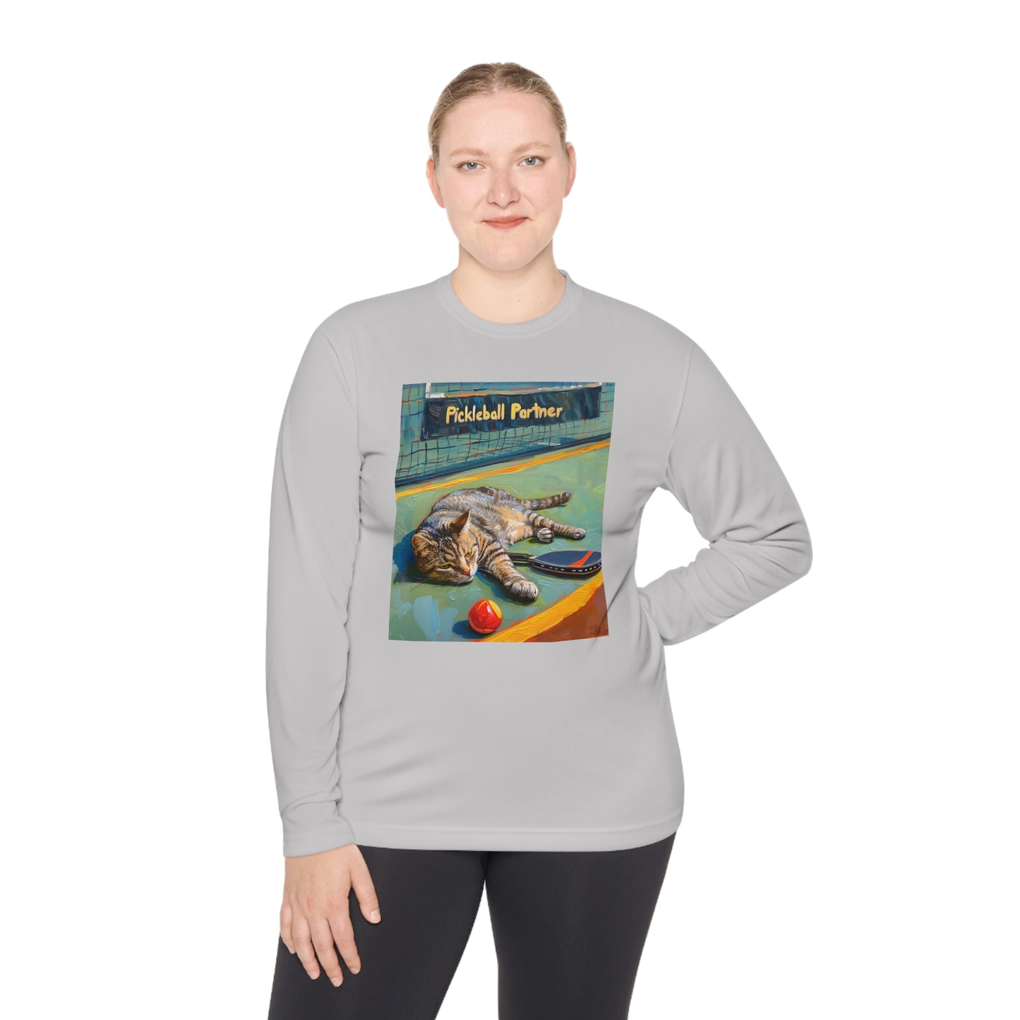 Whisker Winner – Unisex UV Protective Pickleball Long Sleeve Tee