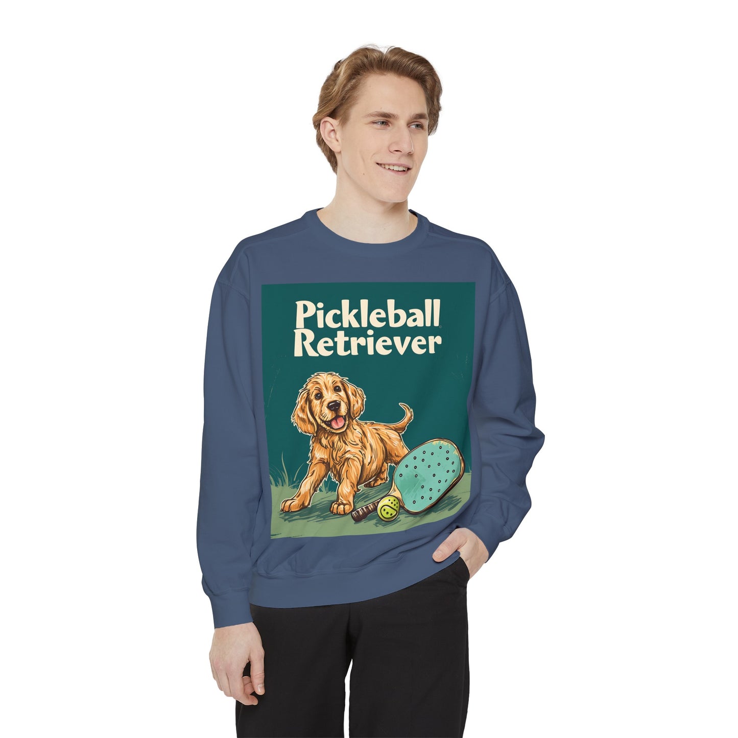 Pickleball Retriever – Unisex Cozy Pickleball Sweatshirt