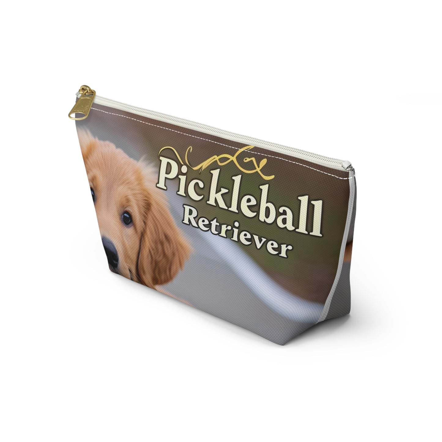 Pickleball Pup Partner T-Bottom Pouch