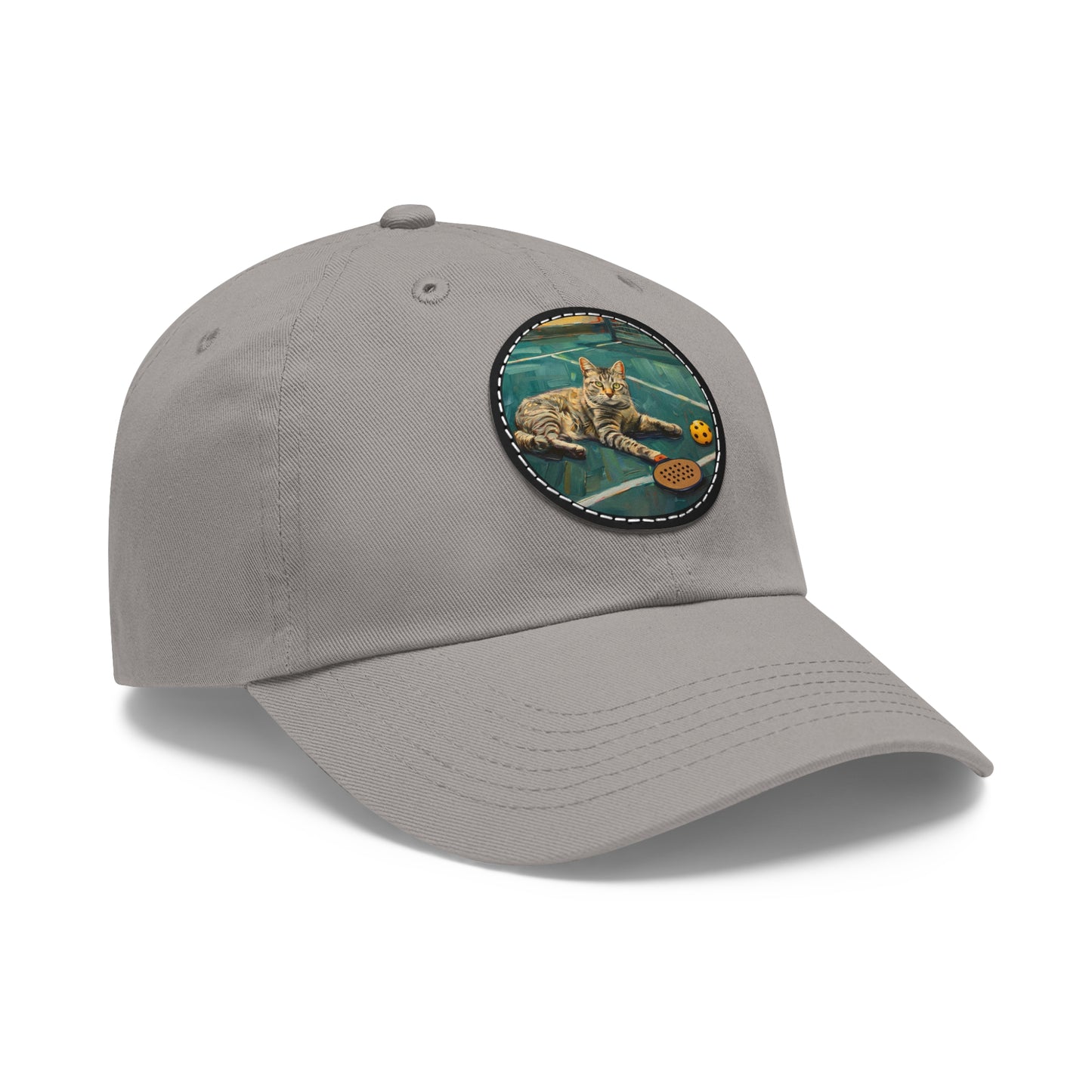 Pickleball Partner Leather Patch Hat