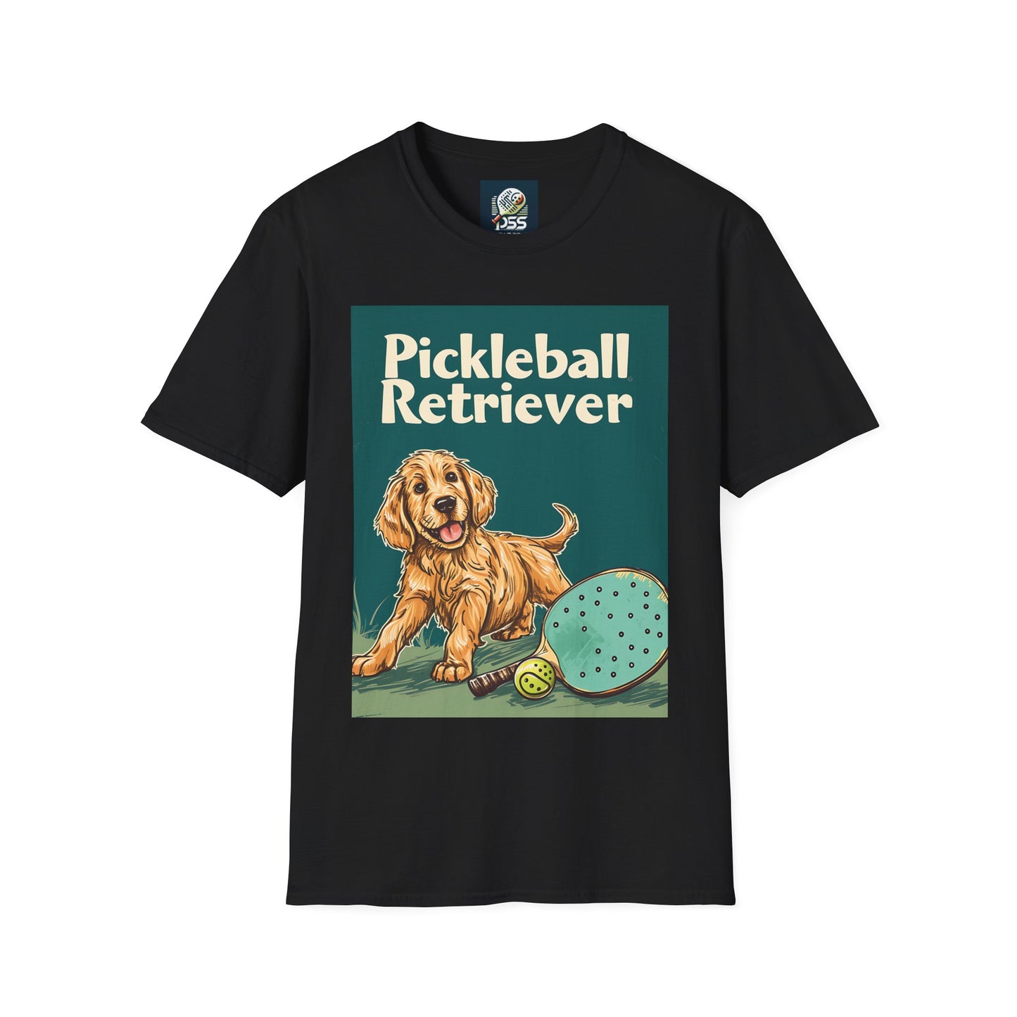 Pickleball Retriever Comfort Tee – Unisex Soft-Style