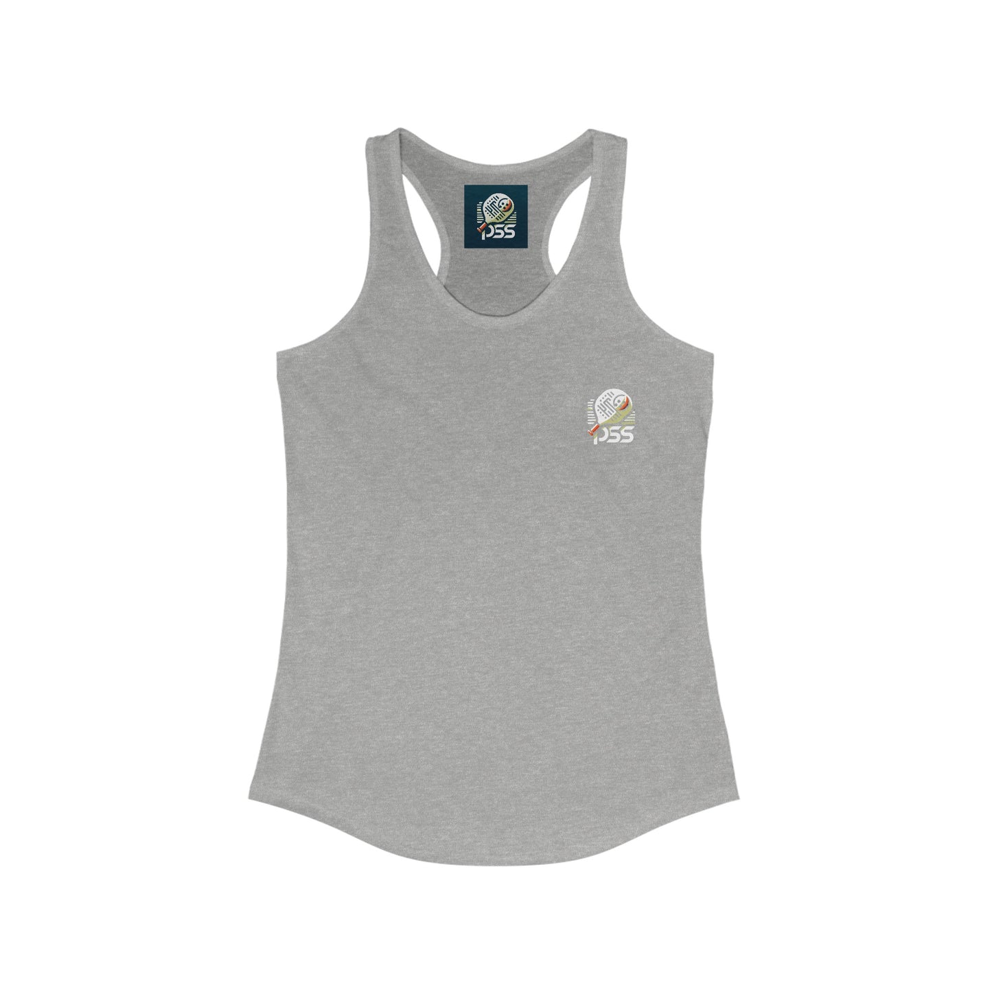 Classic Pickleball and Horses Women's Racerback Tank