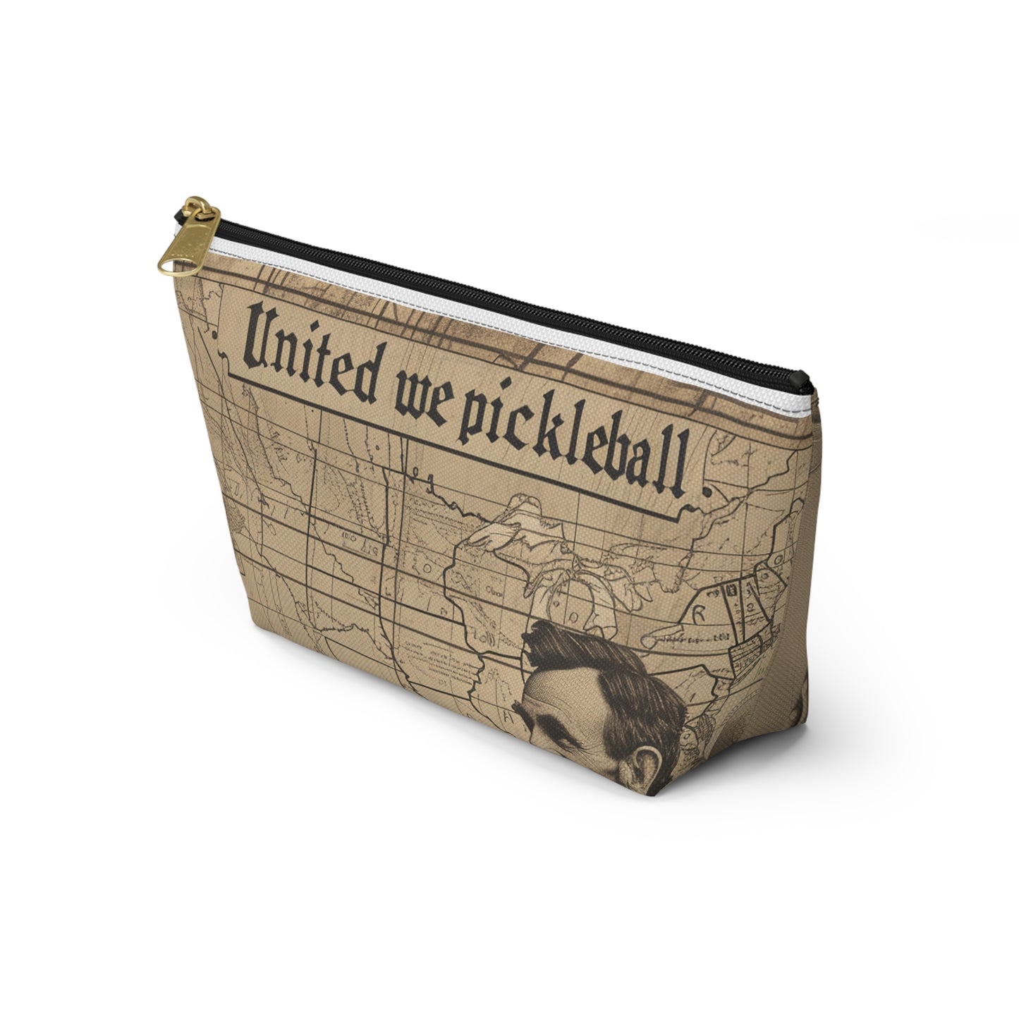 United We Pickleball T-Bottom Pouch