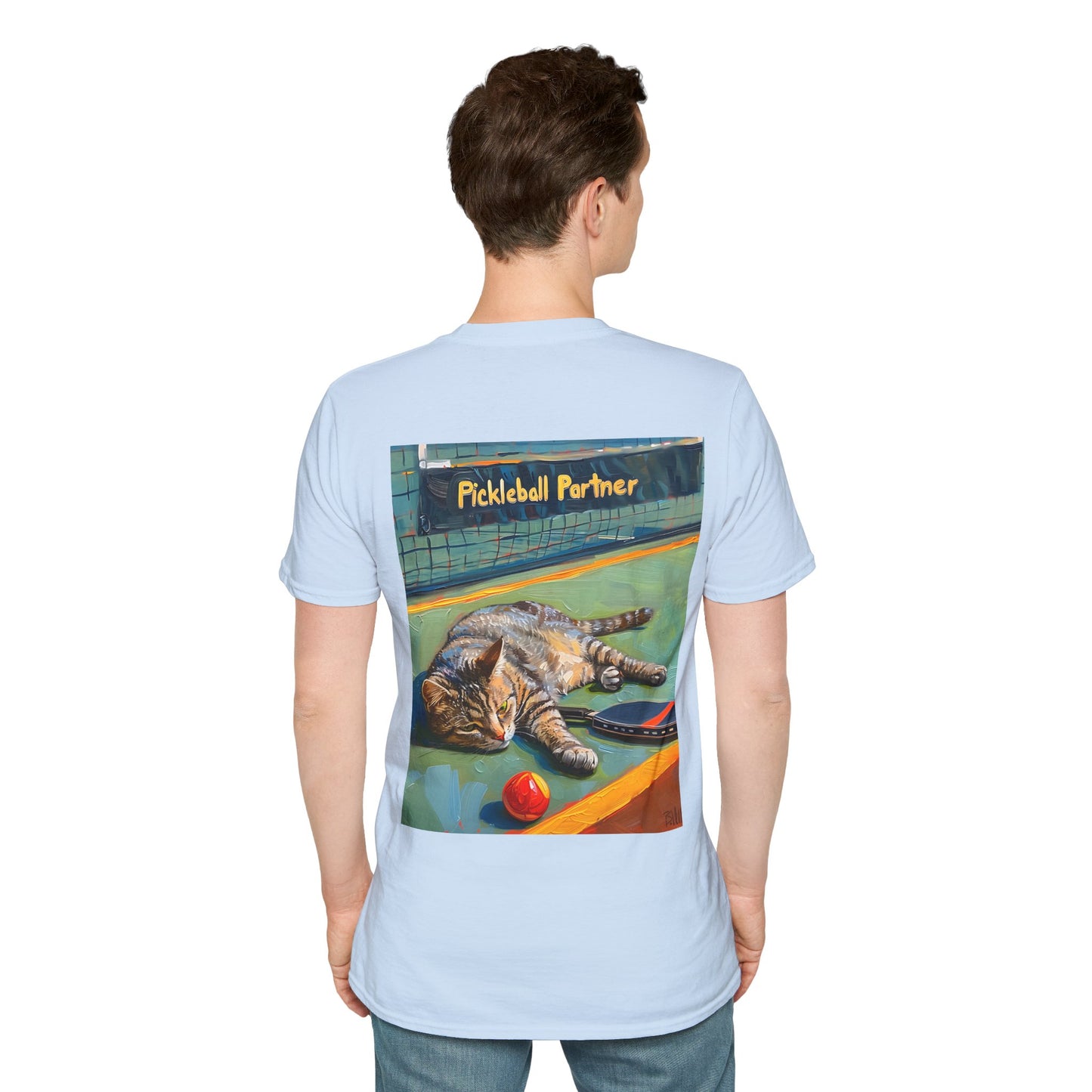 Classic Cats & Courts Comfort Tee – Unisex Soft-Style