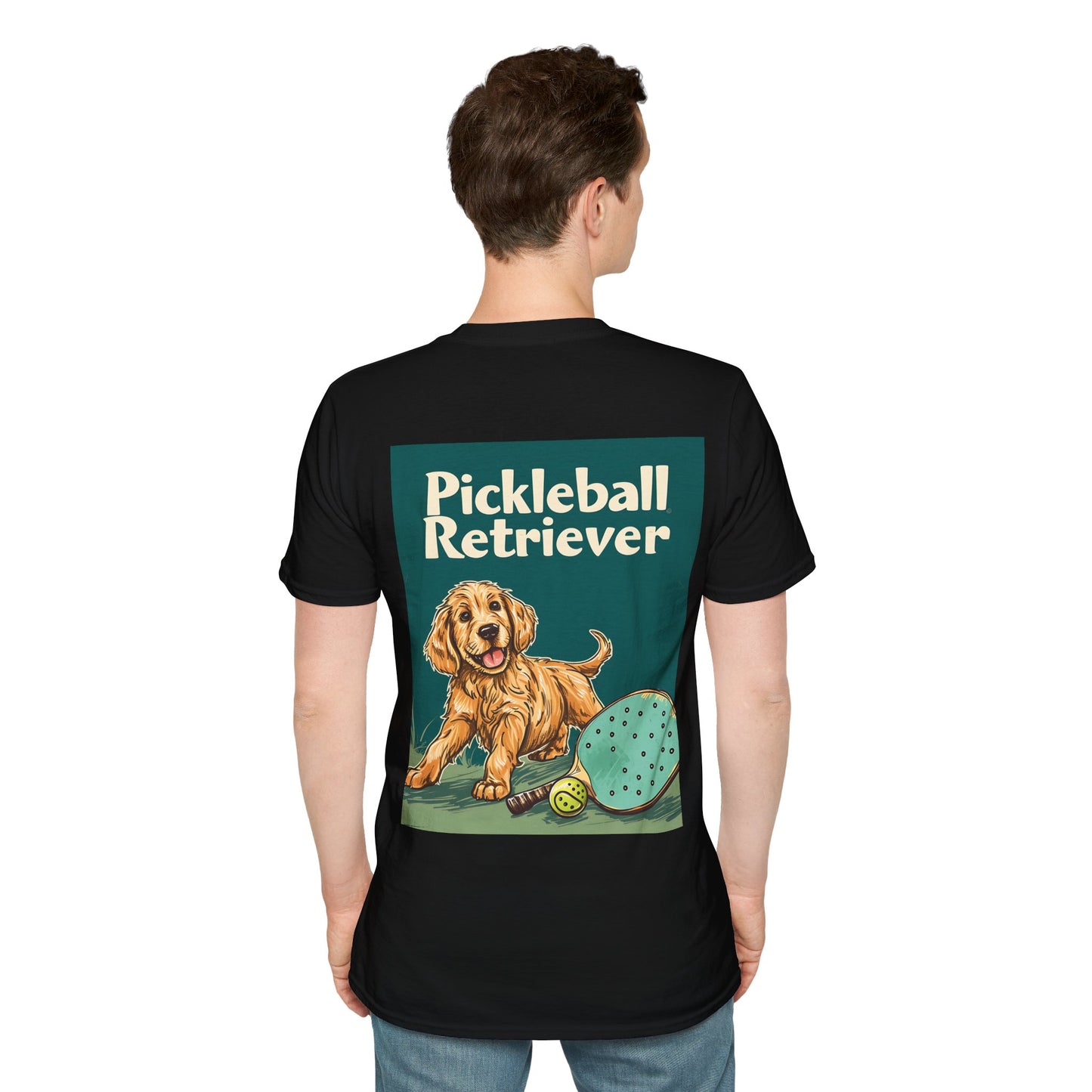 Classic Pickleball Retriever Comfort Tee – Unisex Soft-Style