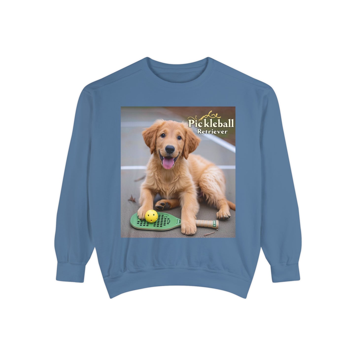 Pickleball Pup Partner – Unisex Cozy Sweatshirt