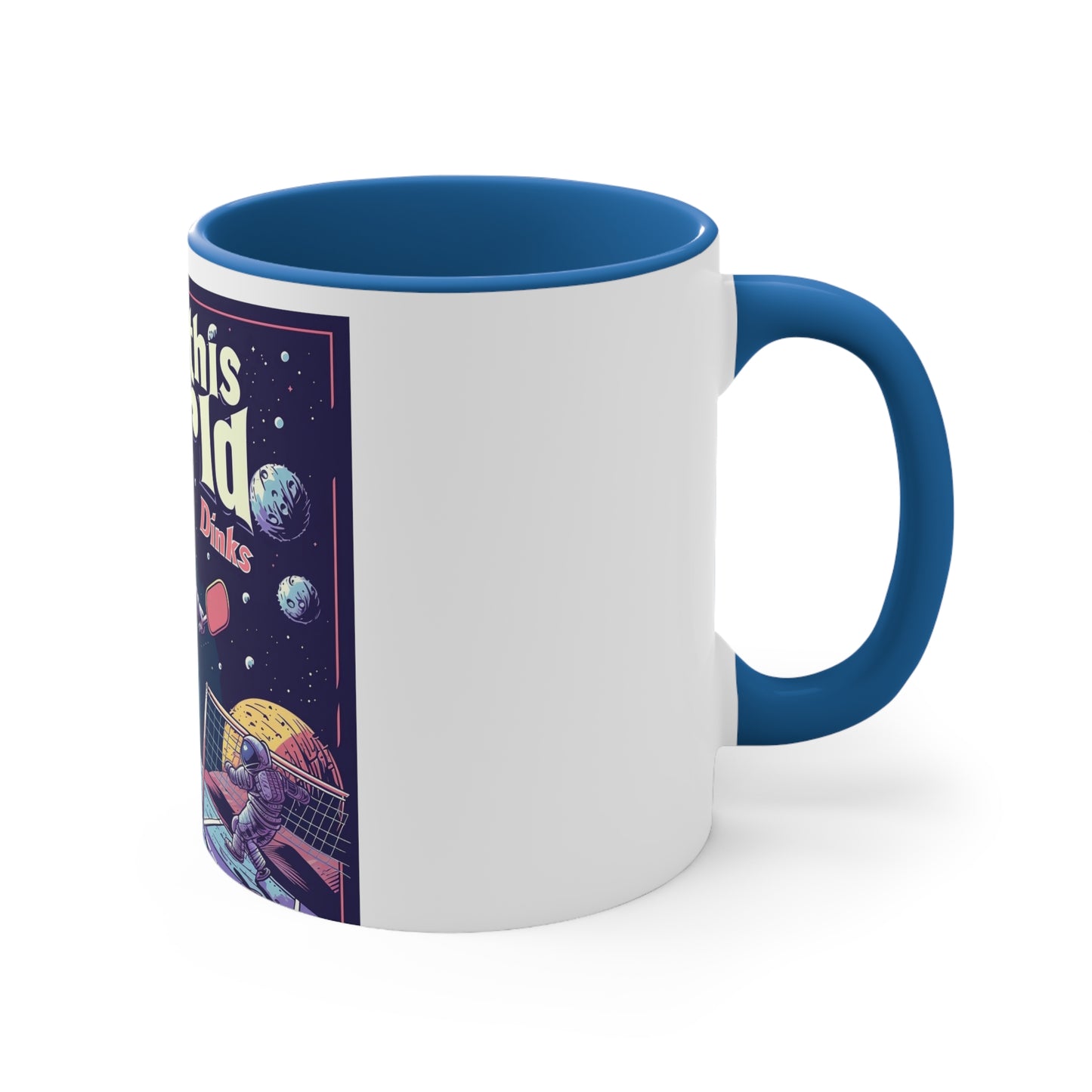 Galactic Game Point Accent Coffee Mug