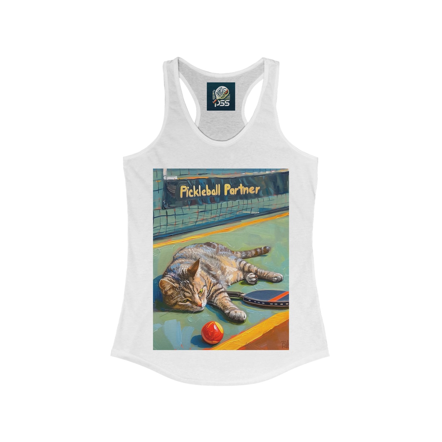 Paddle Paws Play – Women’s Racerback Tank