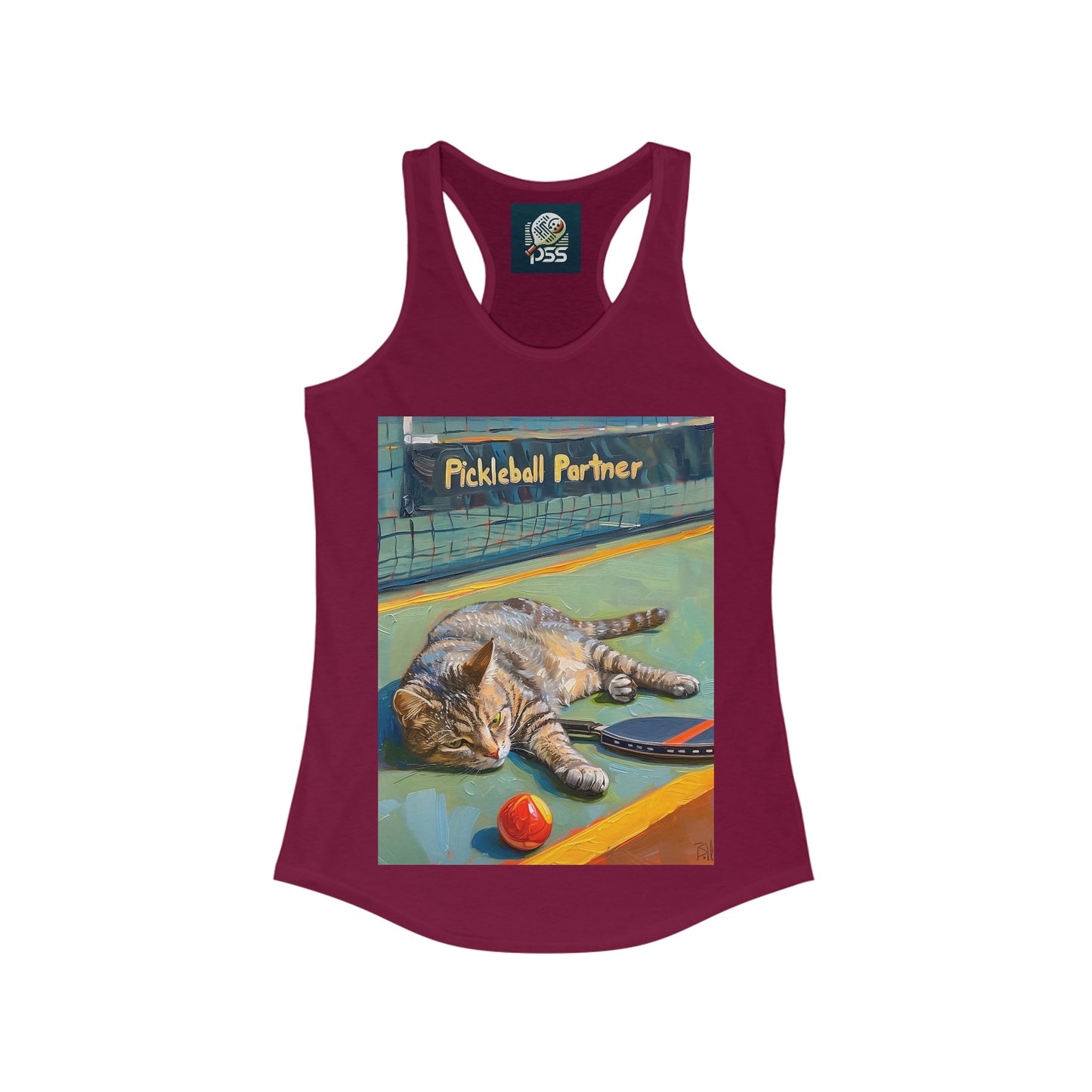 Paddle Paws Play – Women’s Racerback Tank