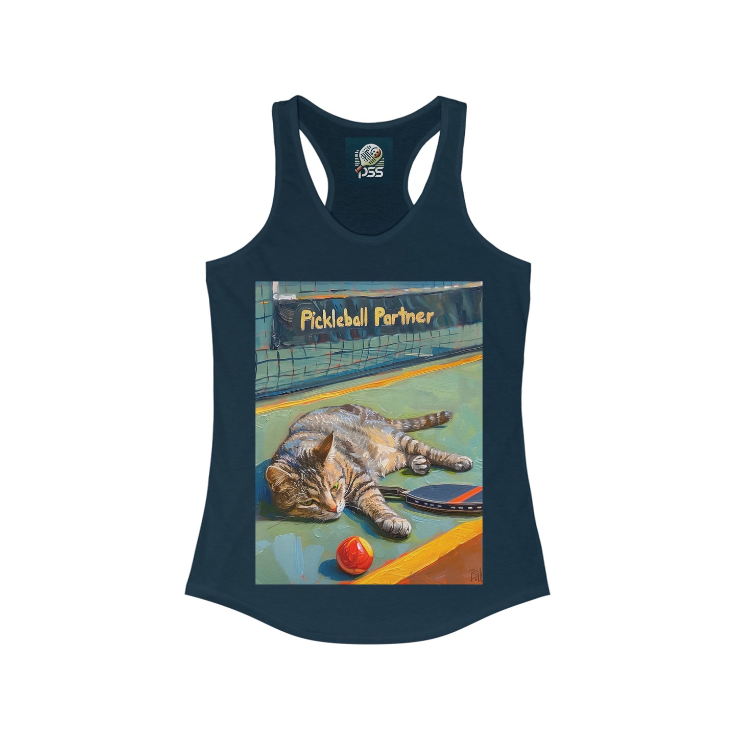 Paddle Paws Play – Women’s Racerback Tank