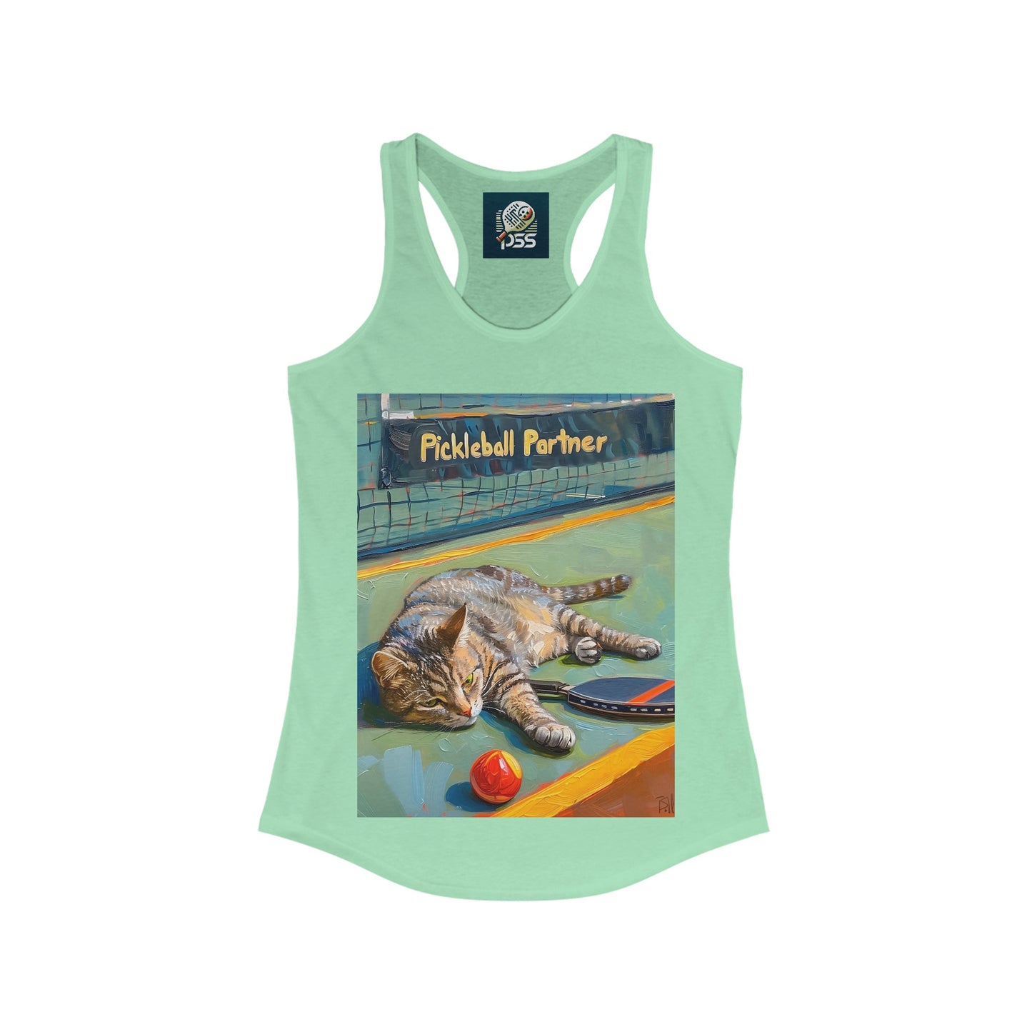 Paddle Paws Play – Women’s Racerback Tank