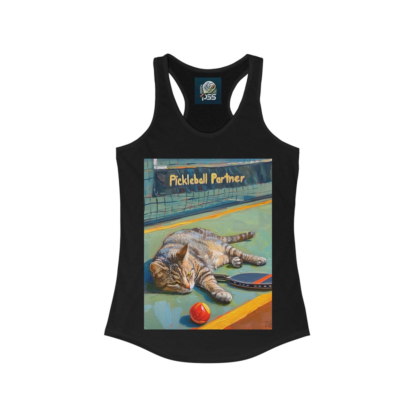 Paddle Paws Play – Women’s Racerback Tank