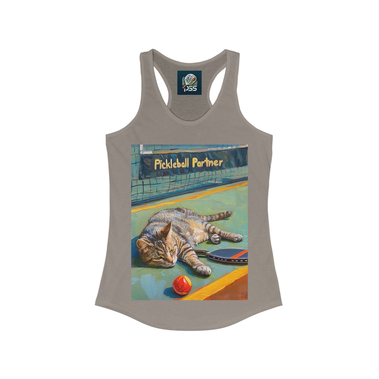 Paddle Paws Play – Women’s Racerback Tank