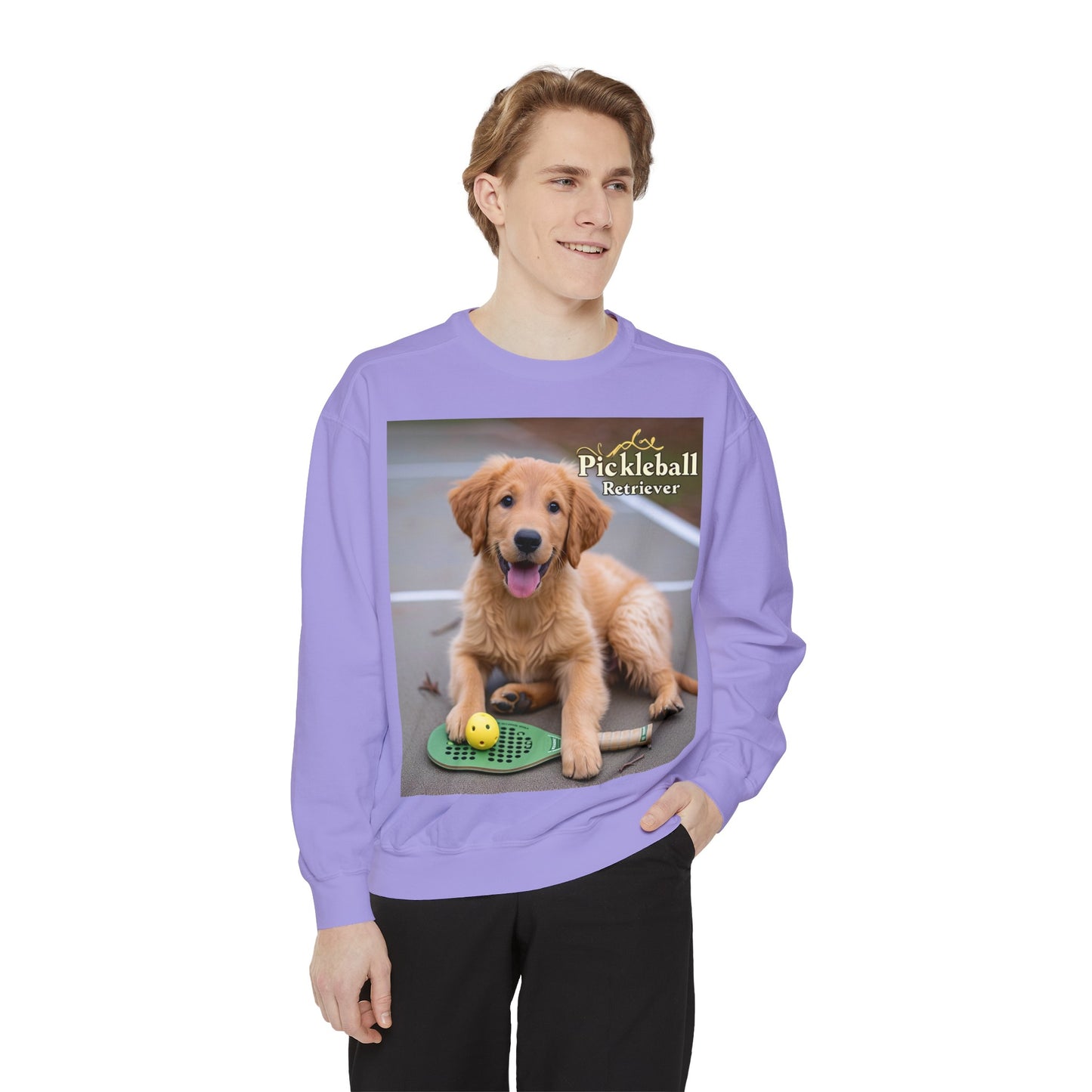 Pickleball Pup Partner – Unisex Cozy Sweatshirt