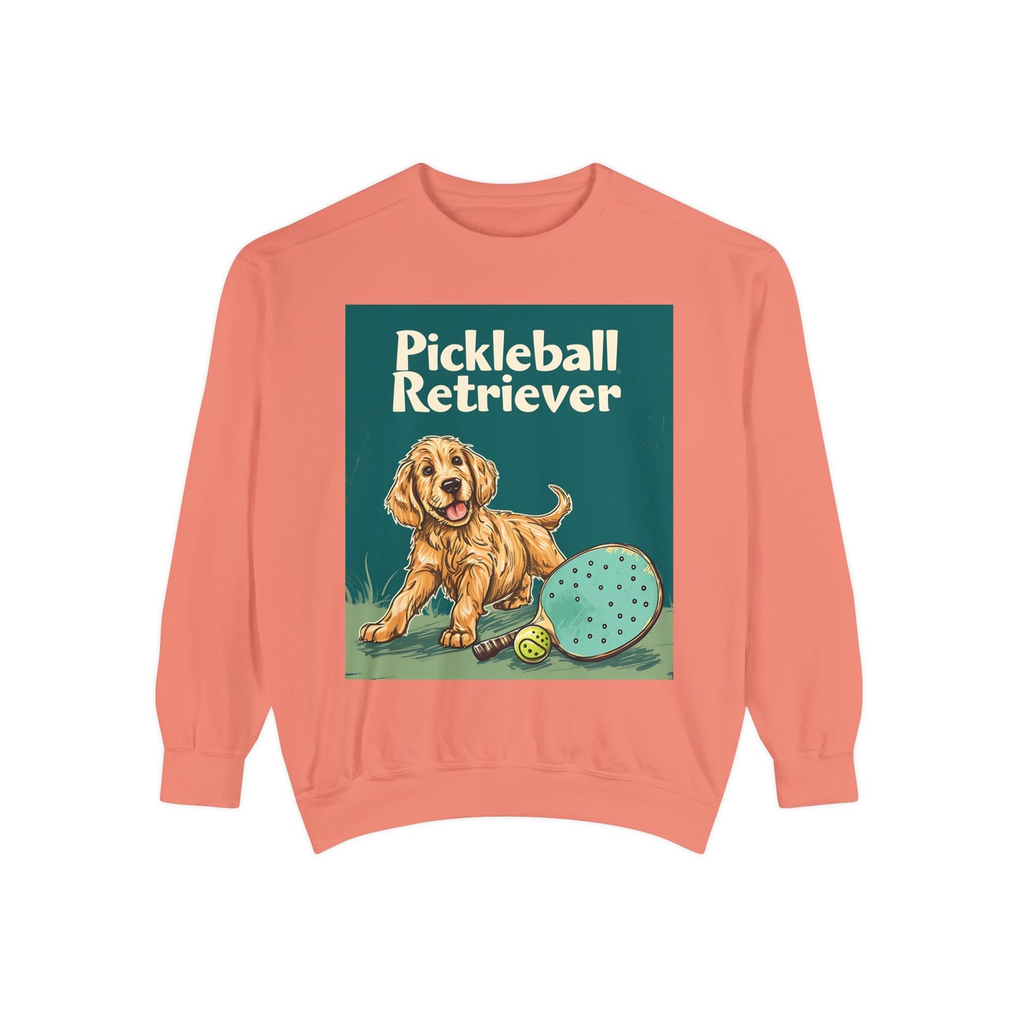 Pickleball Retriever – Unisex Cozy Pickleball Sweatshirt