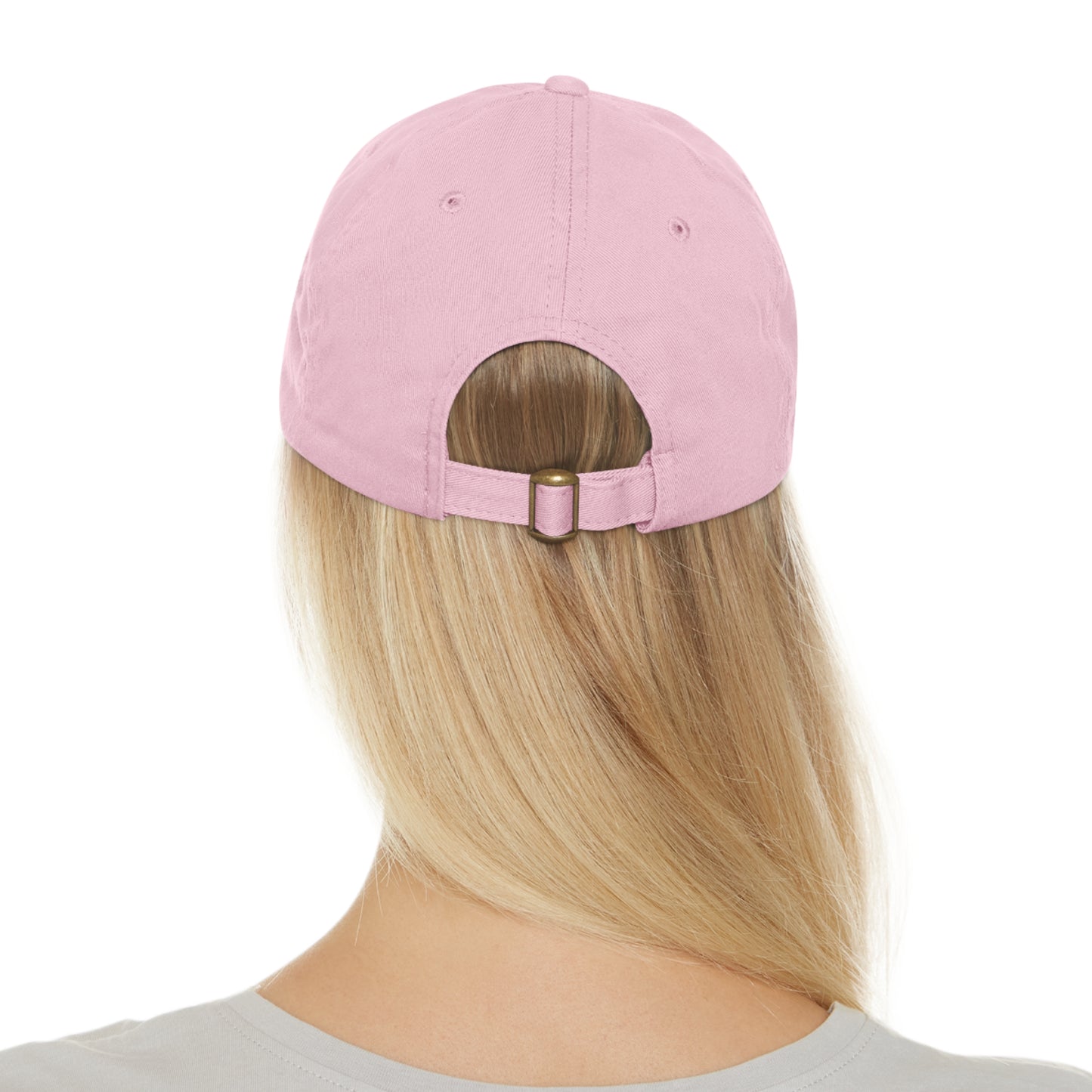 Pickleball Mom: Court Conqueror Leather Patch Hat