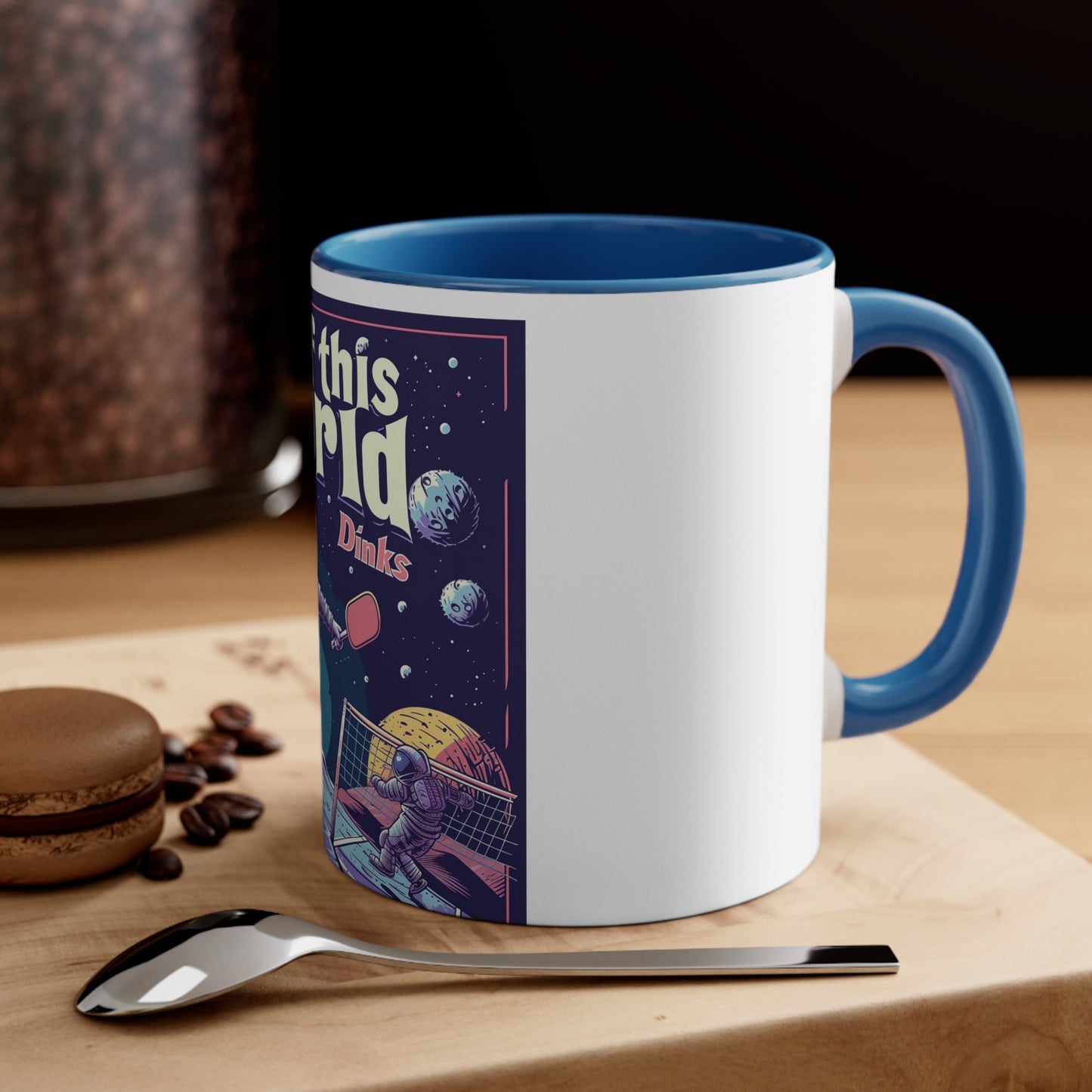 Galactic Game Point Accent Coffee Mug