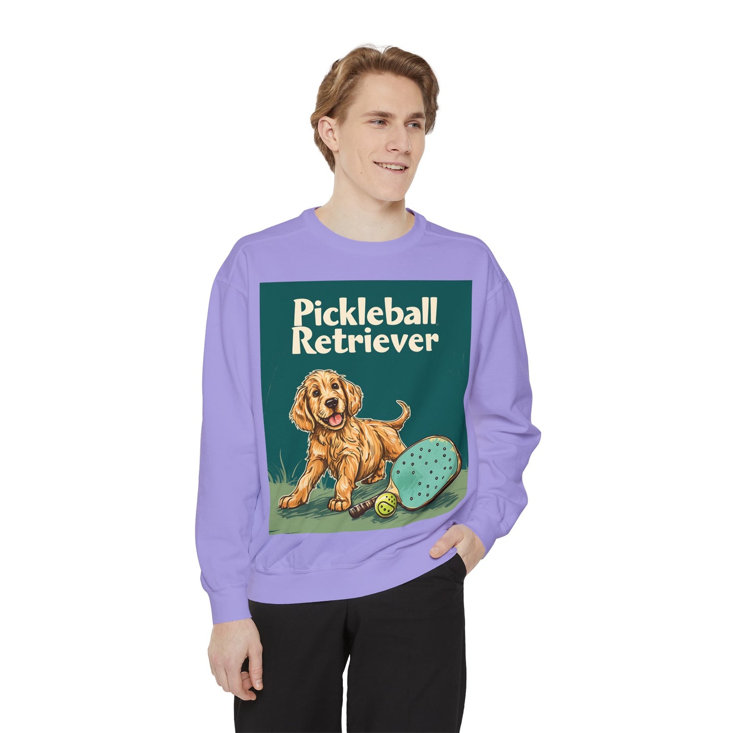 Pickleball Retriever – Unisex Cozy Pickleball Sweatshirt